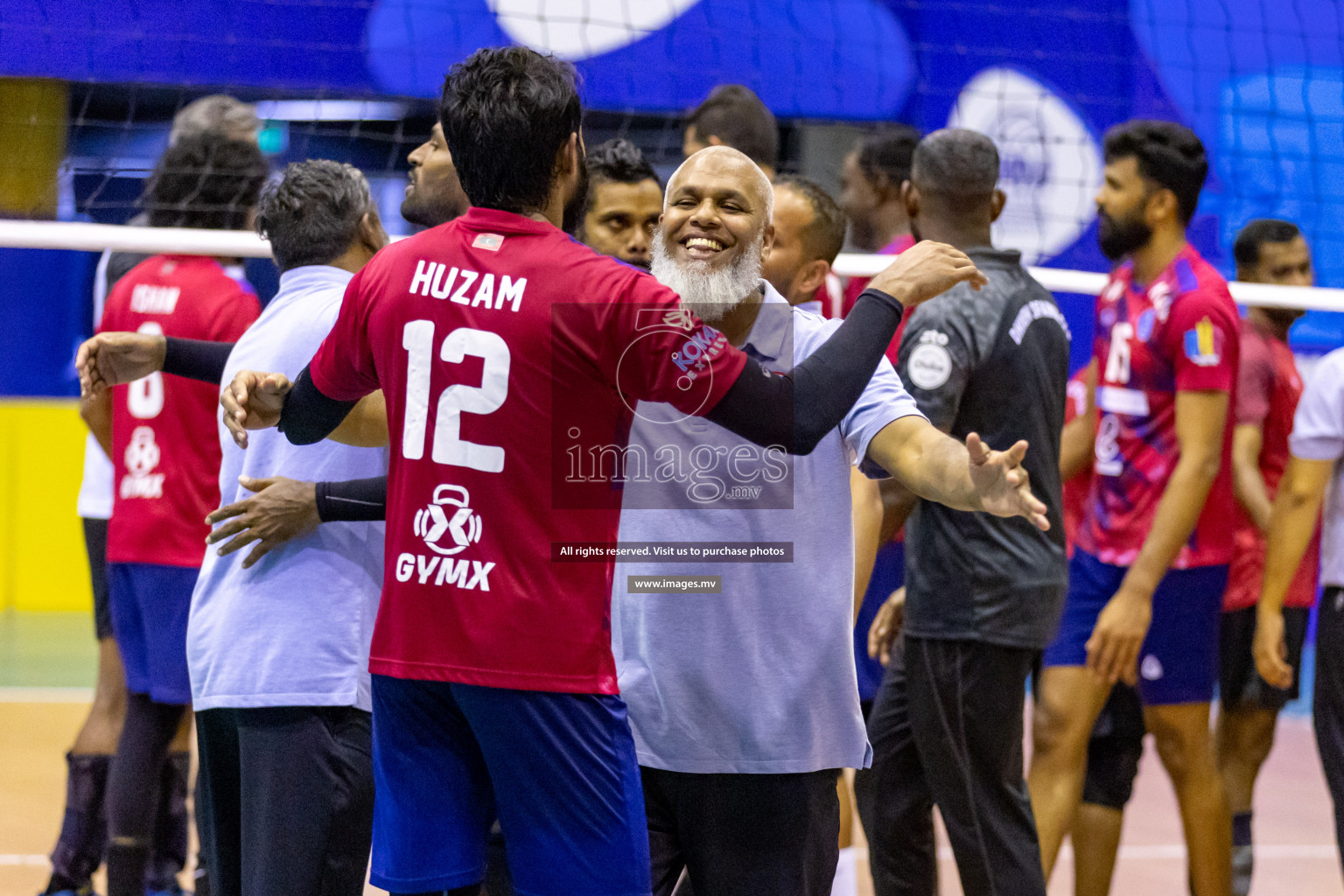 Sports Club City vs Dhivehi Sifainge Club in the Finals of National Volleyball Tournament 2022 on Thursday, 07th July 2022, held in Social Center, Male', Maldives