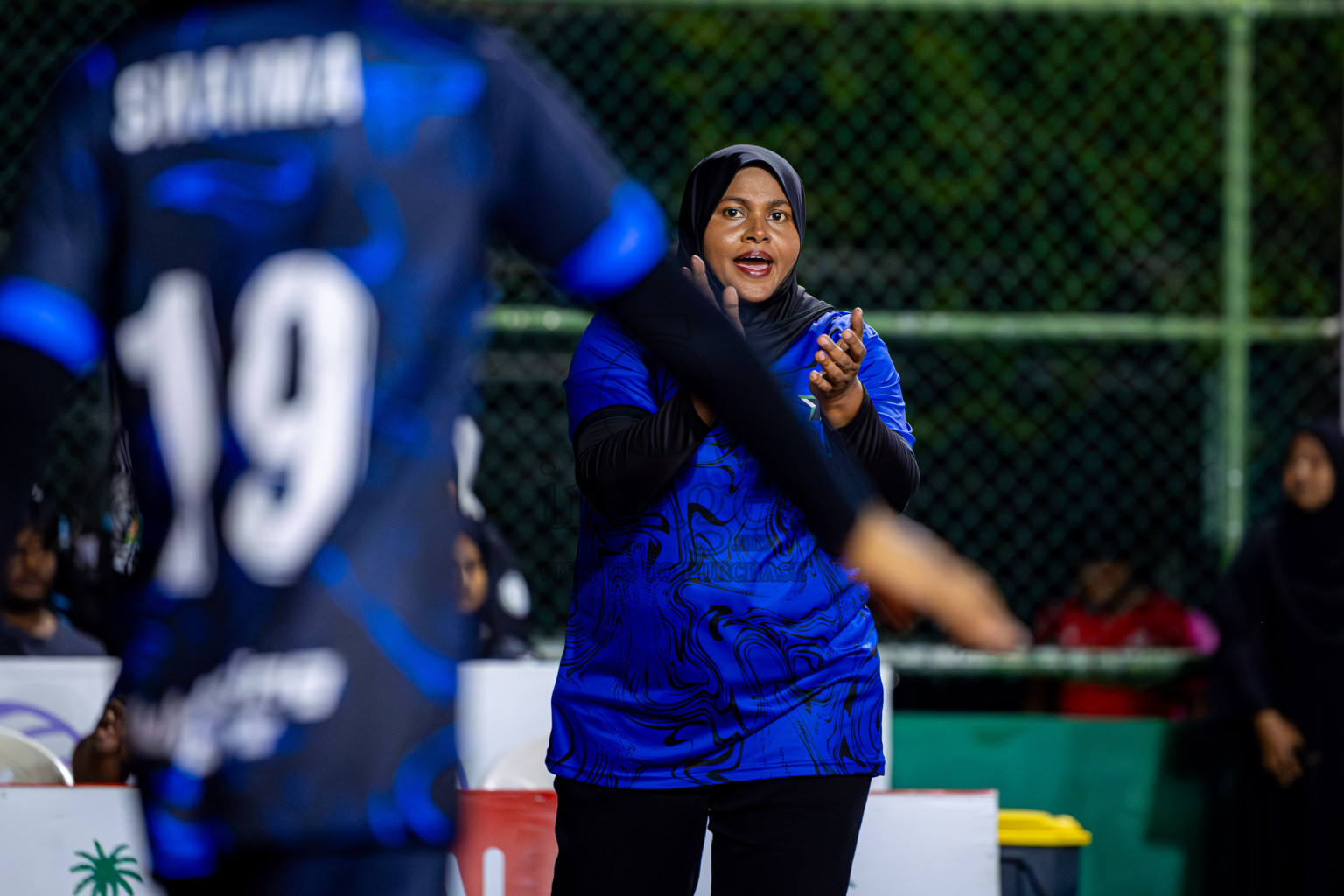 Raajje Volley Club vs Club Rising Star Academy in Milo National Junior Volleyball Championship 2025 Day 4 was held on Tuesday, 25th November 2025 at Ekuveni Turf Court Male', Maldives. Photos: Nausham Waheed / images.mv
