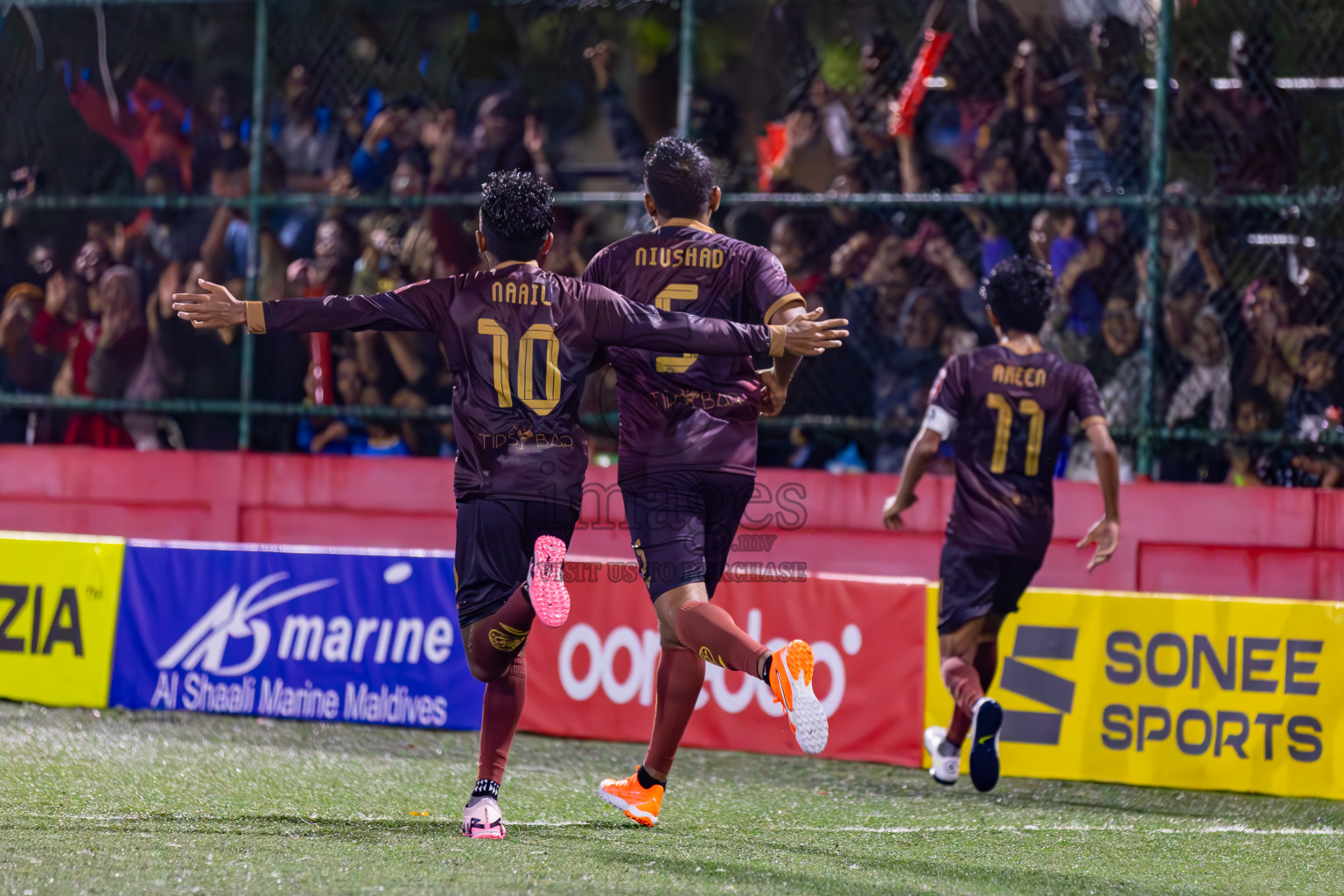 V Keyodhoo vs V Felidhoo in Day 26 of Golden Futsal Challenge 2024 was held on Friday , 9th February 2024 in Hulhumale', Maldives
Photos: Ismail Thoriq / images.mv