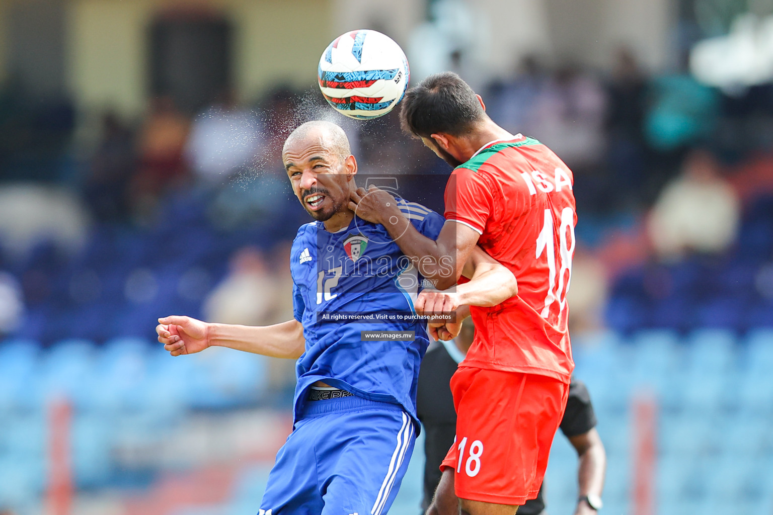 Kuwait vs Bangladesh in the Semi-final of SAFF Championship 2023 held in Sree Kanteerava Stadium, Bengaluru, India, on Saturday, 1st July 2023. Photos: Nausham Waheed, Hassan Simah / images.mv