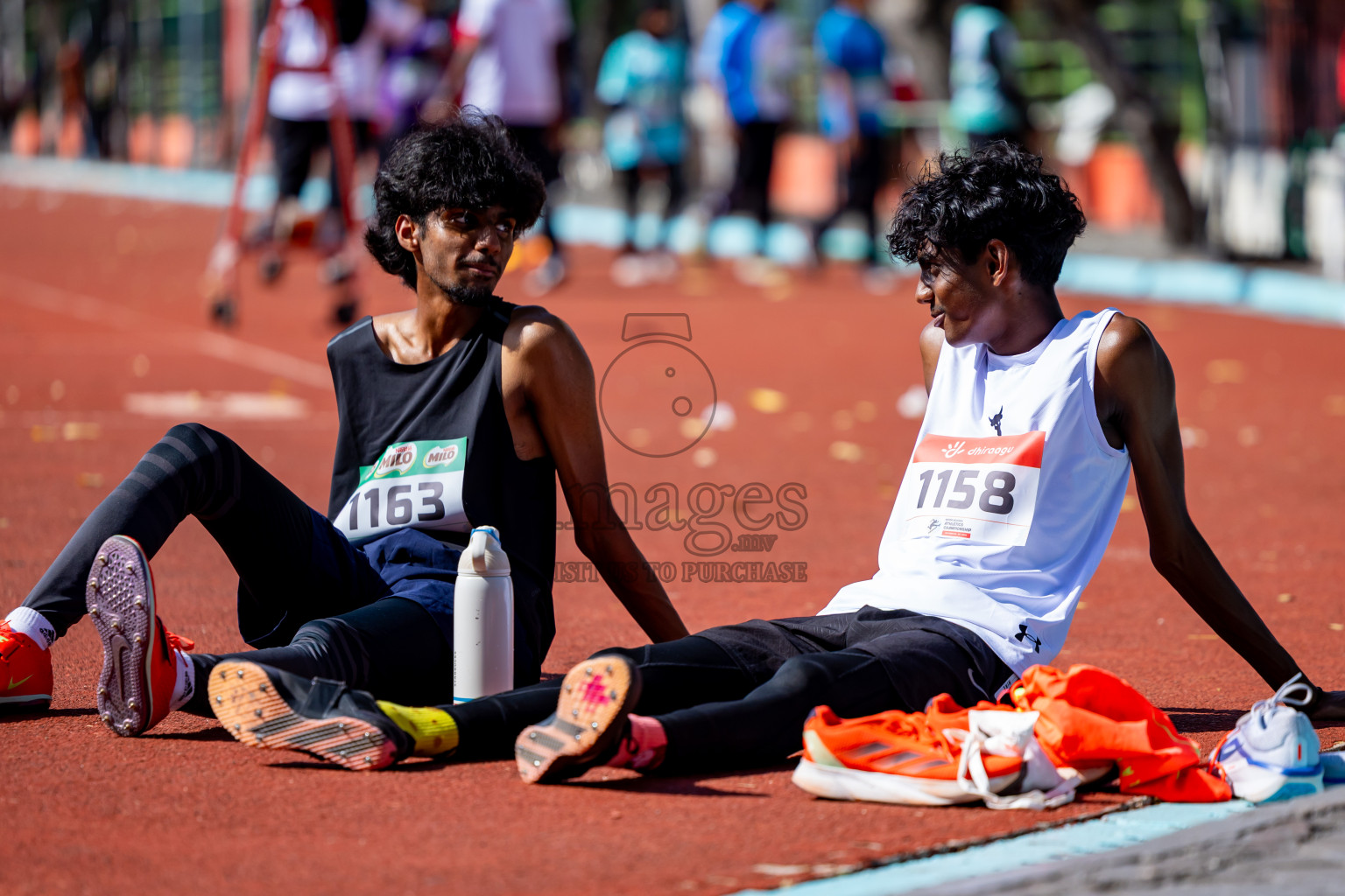 Day 1 of Inter-school Athletics Championship 2025 held in Ekuveni Synthetic Track, Male', Maldives on Monday, 06th October 2025. Photos by: Nausham Waheed / Images.mv