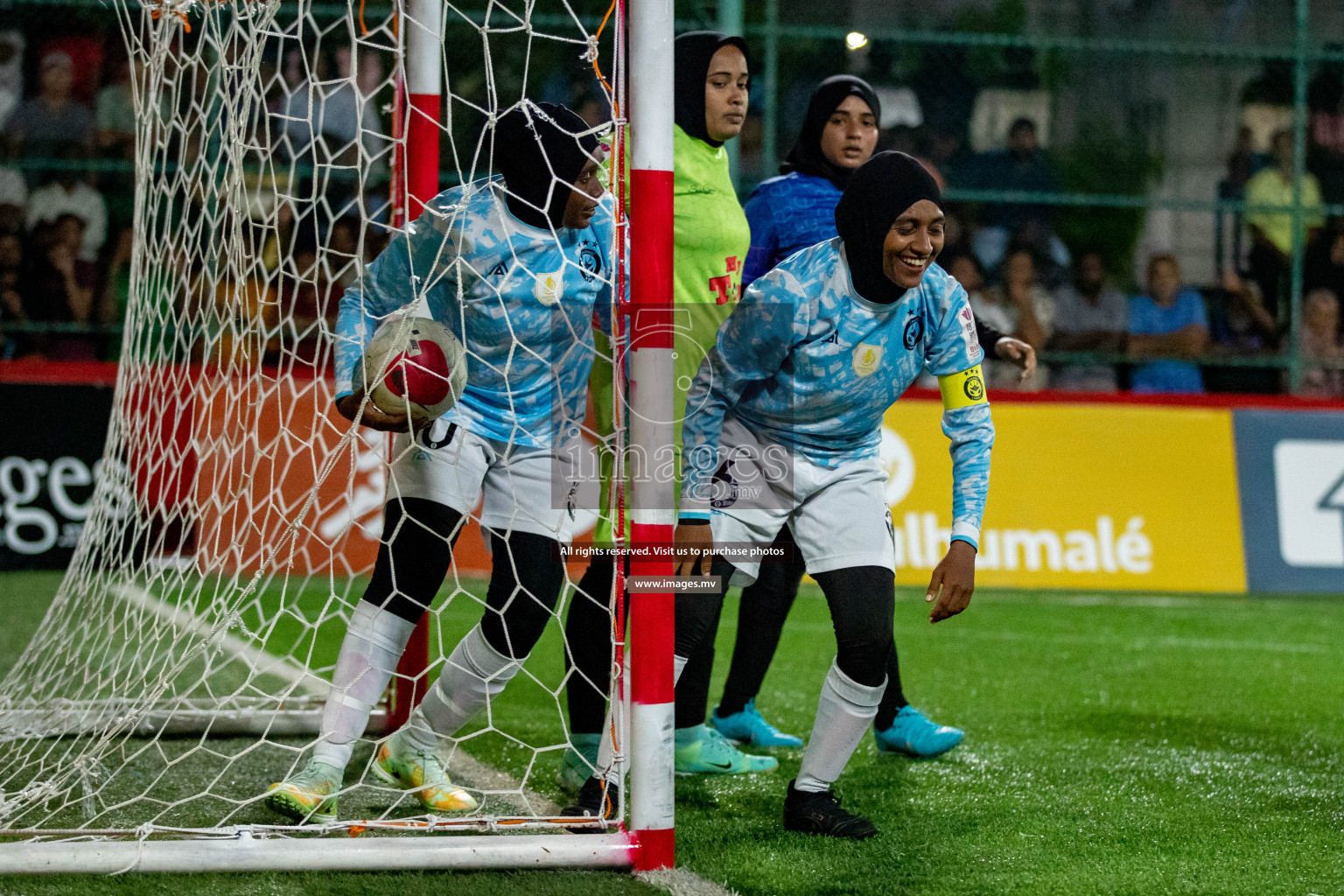 MPL vs Club MYS in Eighteen Thirty Women's Futsal Fiesta 2022 was held in Hulhumale', Maldives on Monday, 21st October 2022. Photos: Hassan Simah / images.mv