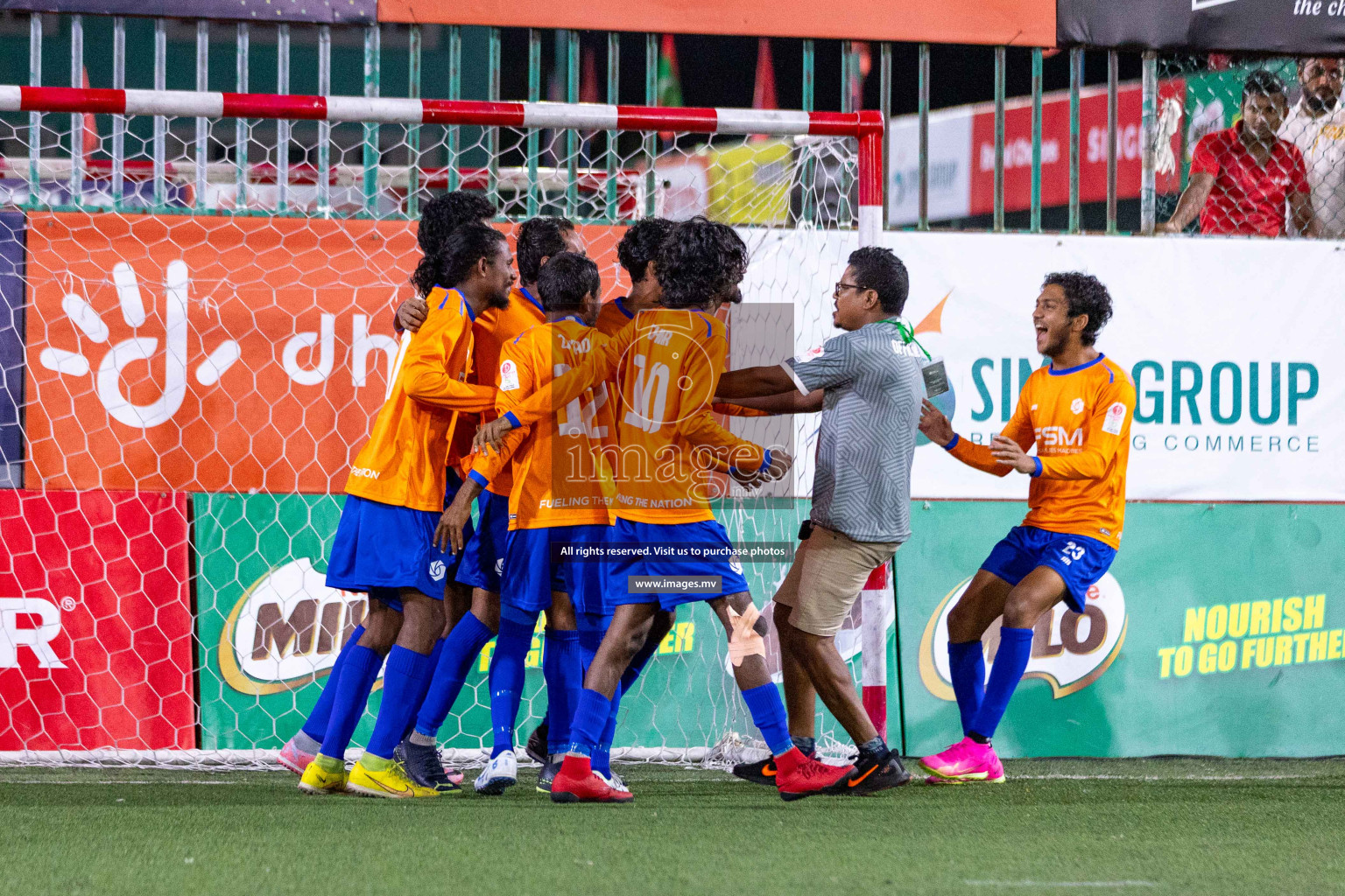 Team Fenaka vs Team FSM in Quarter Final of Club Maldives Cup 2023 held in Hulhumale, Maldives, on Sunday, 13th August 2023
Photos: Ismail Thoriq / images.mv