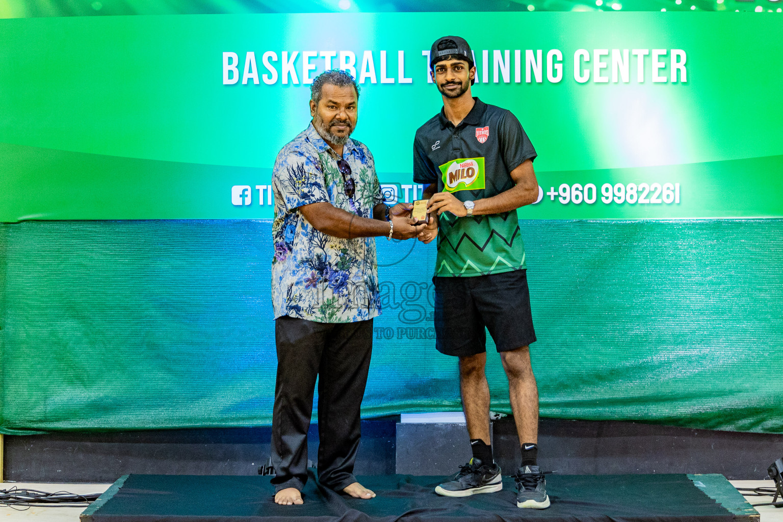 Day 3 of Milo 5 x 5 Junior Challenge 2025 - Basketball tournament held in Basketball Training Center, Male', Maldives on Saturday, 11th October 2025. Photos by: Nausham Waheed, Areef Adam / Images.mv
