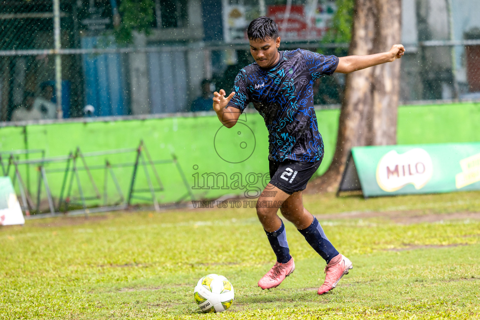 Day 4 of MILO Academy Championship 2024 (U-14) was held in Henveyru Stadium, Male', Maldives on Sunday, 3rd November 2024.
Photos: Ismail Thoriq /  Images.mv