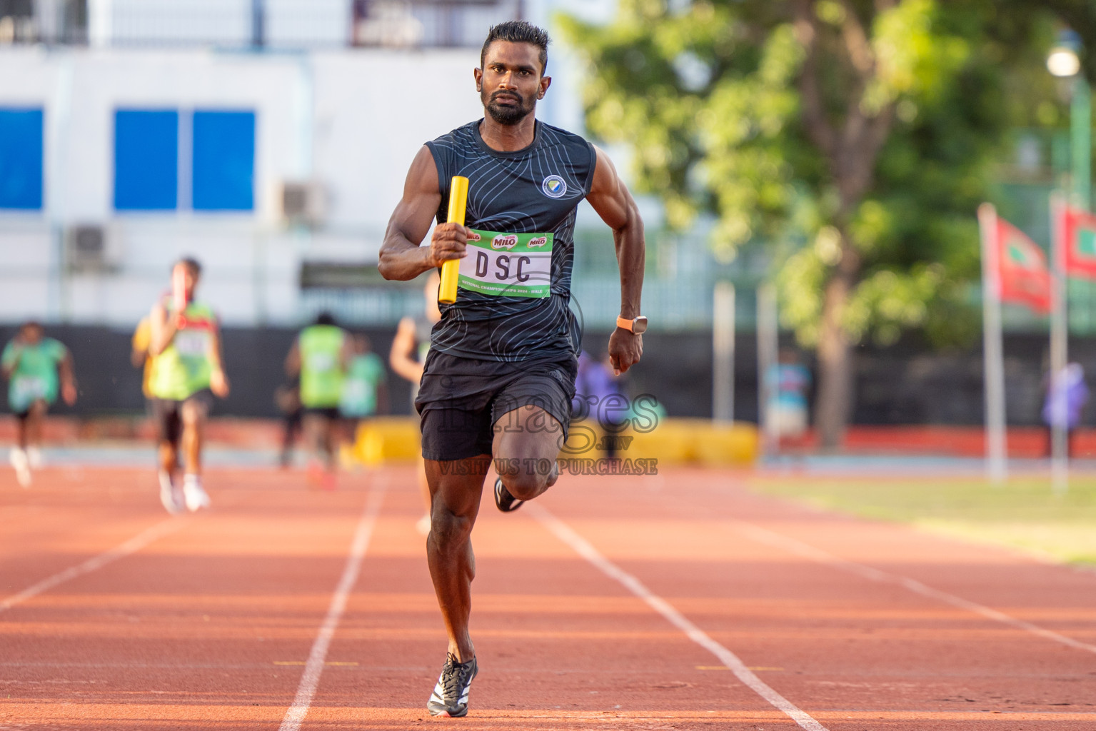 Day 3 of 33rd National Athletics Championship was held in Ekuveni Track at Male', Maldives on Saturday, 7th September 2024. Photos: Suaadh Abdul Sattar / images.mv