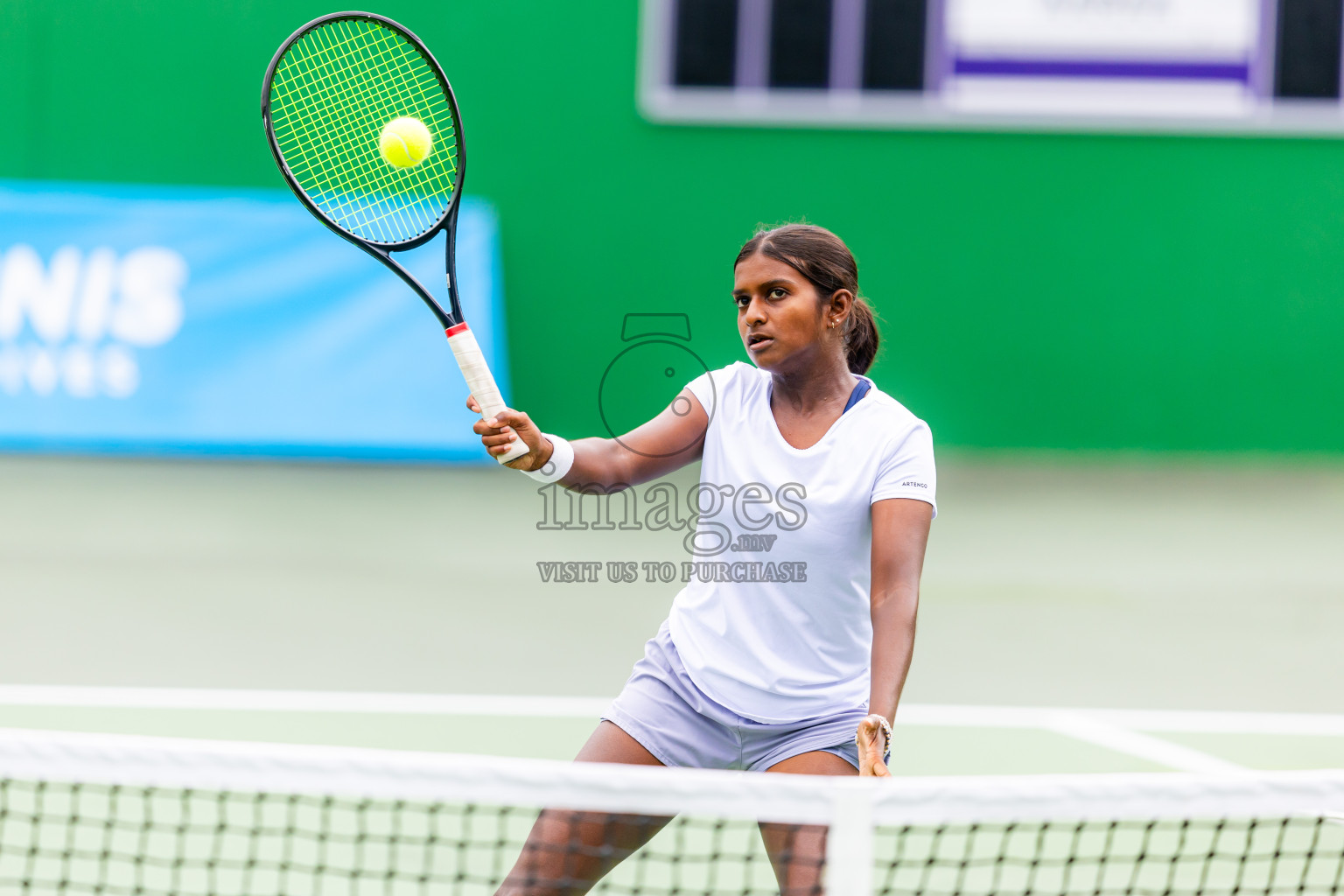 Day 1 of ATF Maldives Junior Open Tennis was held in Male' Tennis Court, Male', Maldives on Monday, 9th December 2024. Photos: Nausham Waheed / images.mv