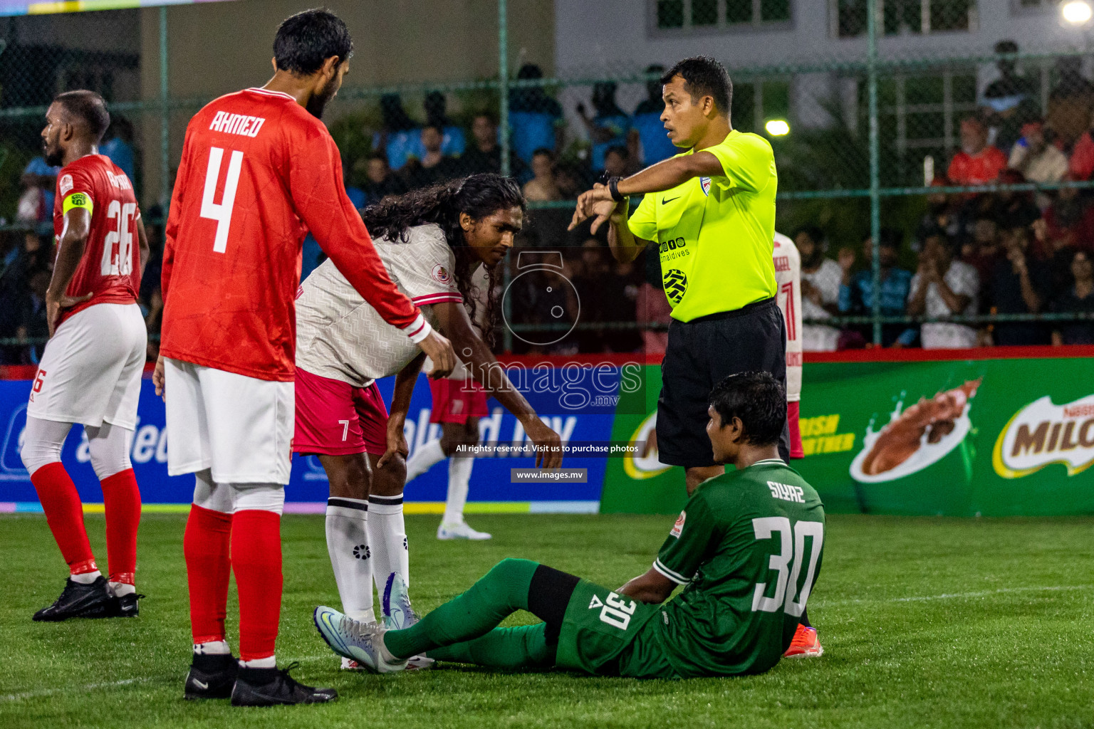 Team MCC vs Maldivian in Club Maldives Cup 2022 was held in Hulhumale', Maldives on Thursday, 13th October 2022. Photos: Ismail Thoriq/ images.mv