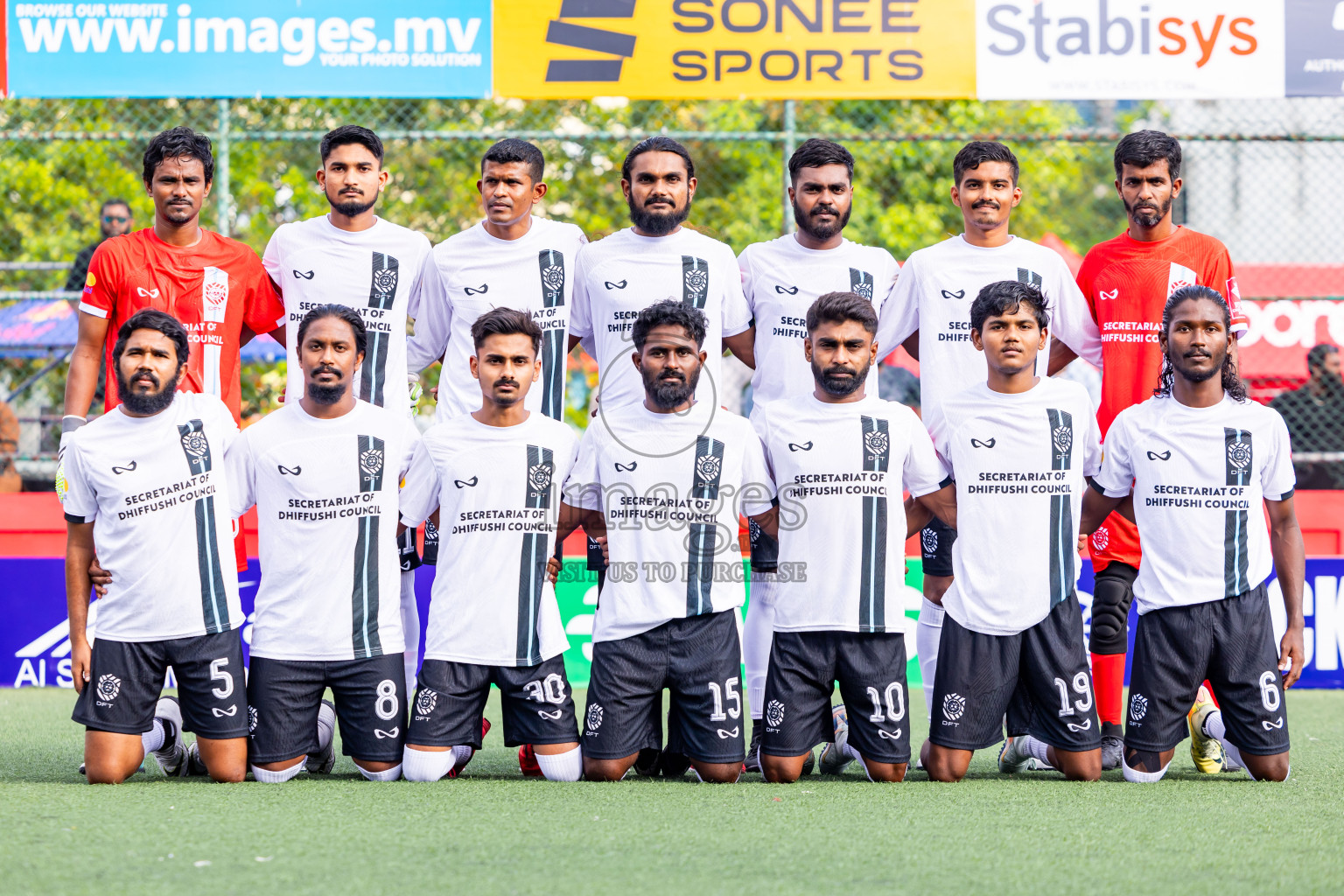 K Dhiffushi vs K Maafushi in Day 15 of Golden Futsal Challenge 2025 was held on Sunday, 19th January 2025, in Hulhumale', Maldives. Photos: Nausham Waheed / images.mv