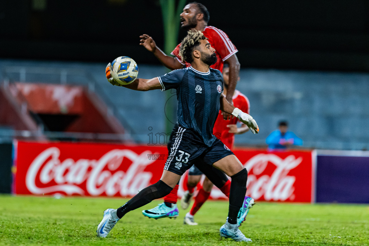 Maziya Sports & Recreation vs TC Sports Club in Dhivehi Premier League 2025/26 held in National Football Stadium, Male', Maldives on Wednesday, 24th September 2025. Photos: Areef Adam / Images.mv