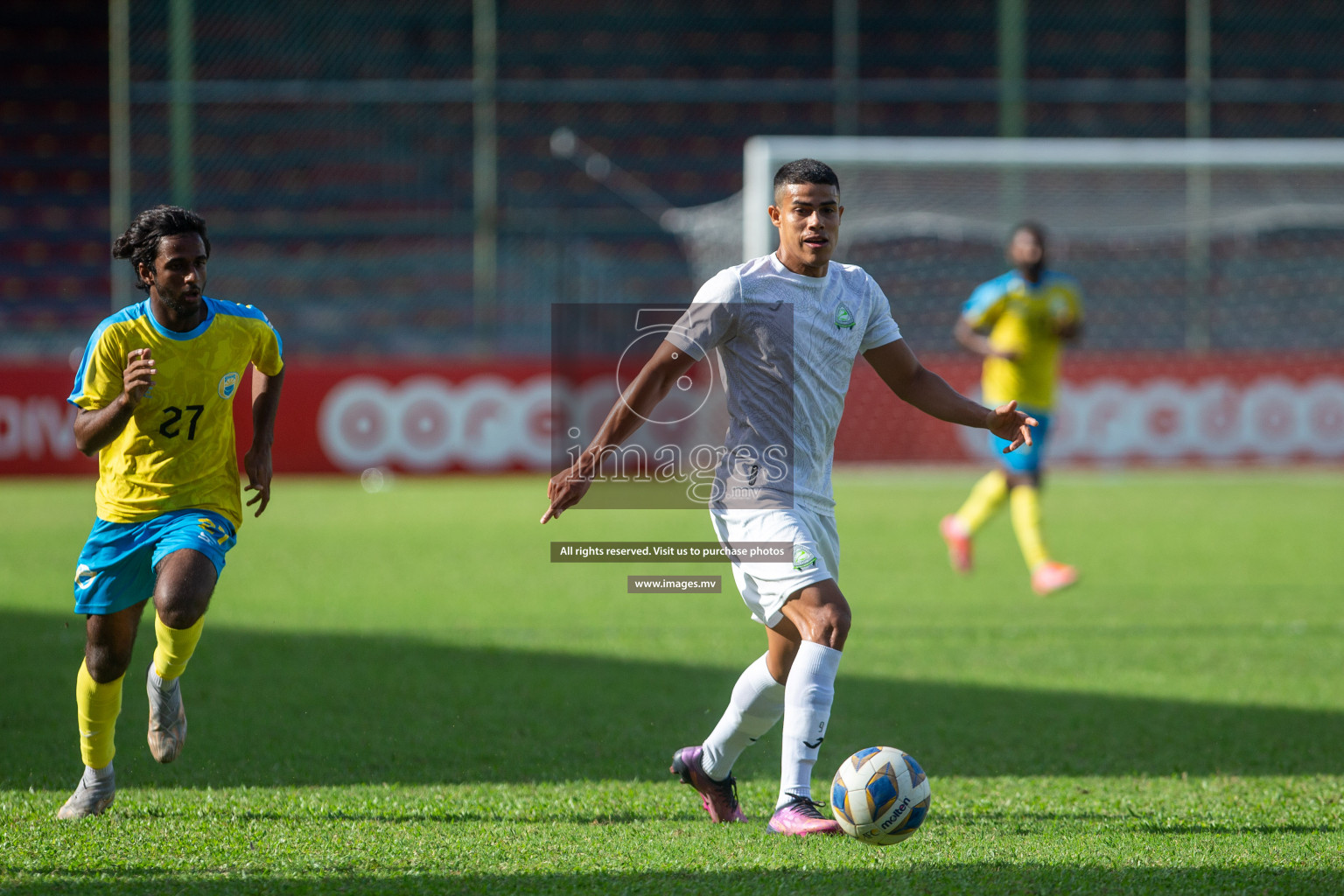 Club Valencia vs Club Green Streets in Ooredoo Dhivehi Premier League 2021/22 on 12th July 2022, held in National Football Stadium, Male', Maldives Photos: Maanish/ Images mv