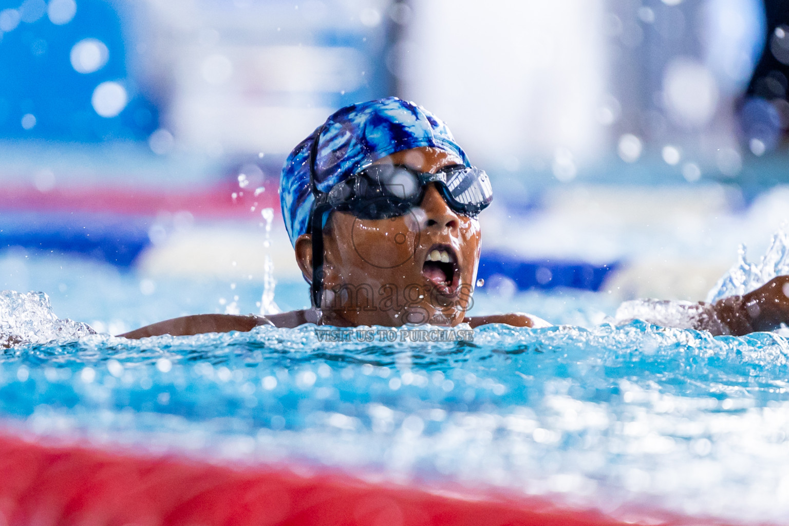 Day 3 of 20th BMLInter-school Swimming Competition 2024 held in Hulhumale', Maldives on Monday, 14th October 2024. Photos: Nausham Waheed / images.mv