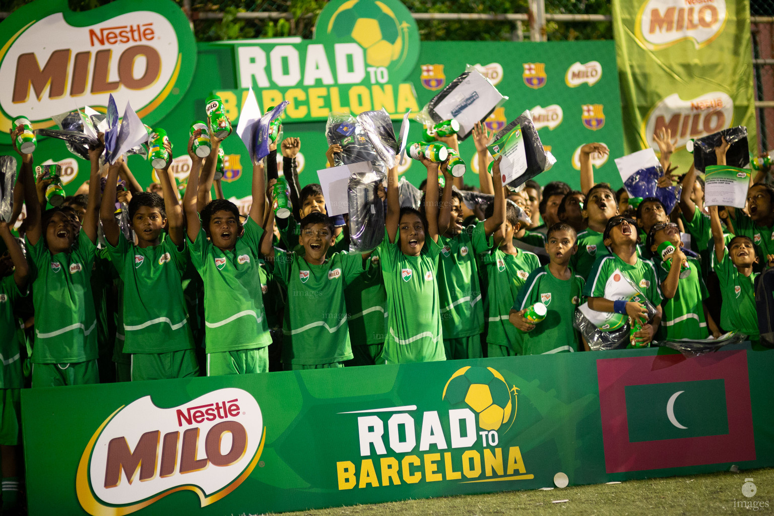 MILO Road To Barcelona (Selection Day 2) 2018 In Male' Maldives, October 10, Wednesday 2018 (Images.mv Photo/Abdulla Abeedh)