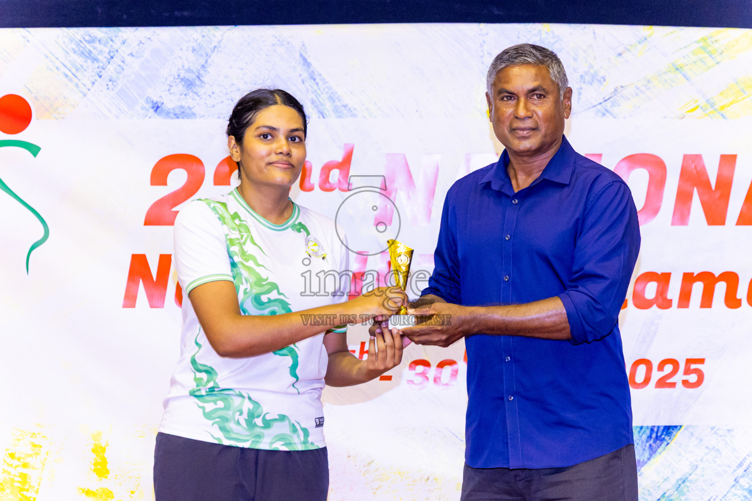 Closing ceremony of National Netball Tournament 2025 held in Social Center at Male', Maldives on Thursday, 29th May 2025. Photos: Nausham Waheed / images.mv