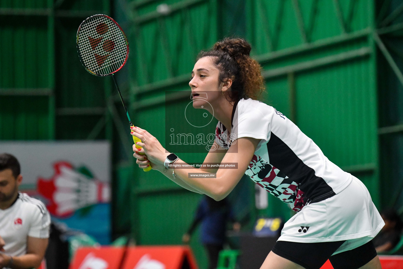 Some snaps from the Semi Finals of the ongoing Li-Ning Maldives International Challenge 2023, which is held in Ekuveni Indoor Court, Male', Maldives from 5th June 2023 to 10th June 2023. Photos: Nausham Waheed / images.mv
