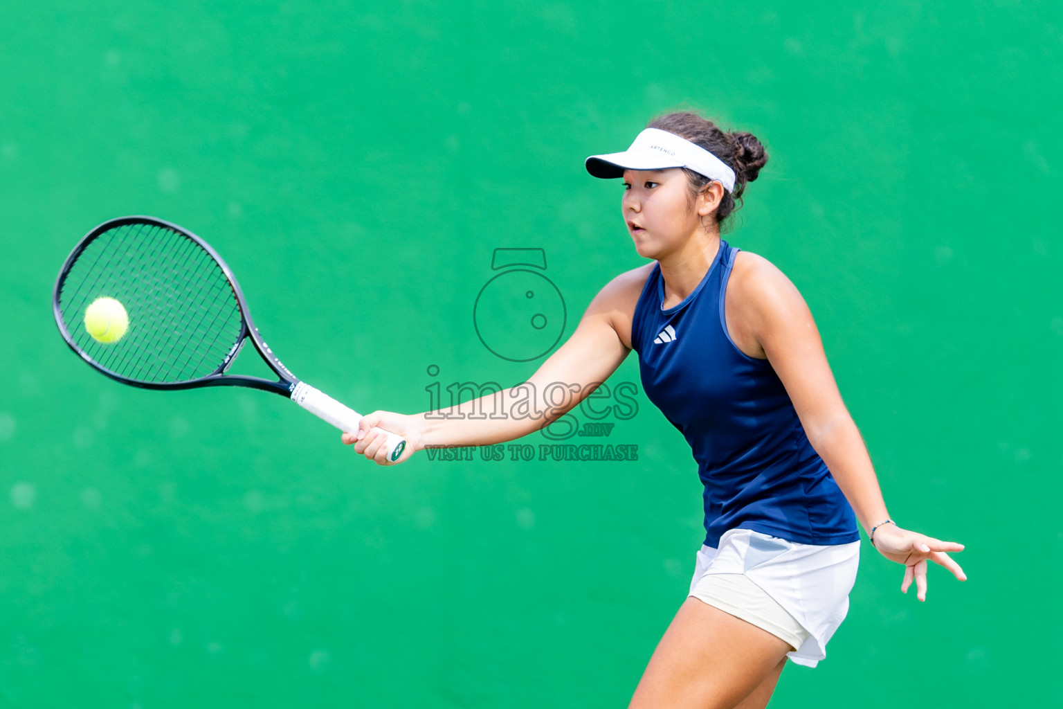 Day 9 of ATF Maldives Junior Open Tennis was held in Male' Tennis Court, Male', Maldives on Friday, 20th December 2024. Photos: Nausham Waheed/ images.mv