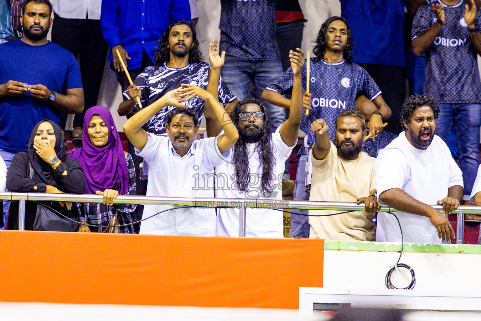 Dhivehi Sifainge Club vs Club HDC in the Final of MILO VAM Cup 2025 held in Male', Maldives on Wednesday, 2nd July 2025 at Social Center Indoor Hall Photos By: Nausham Waheed / images.mv