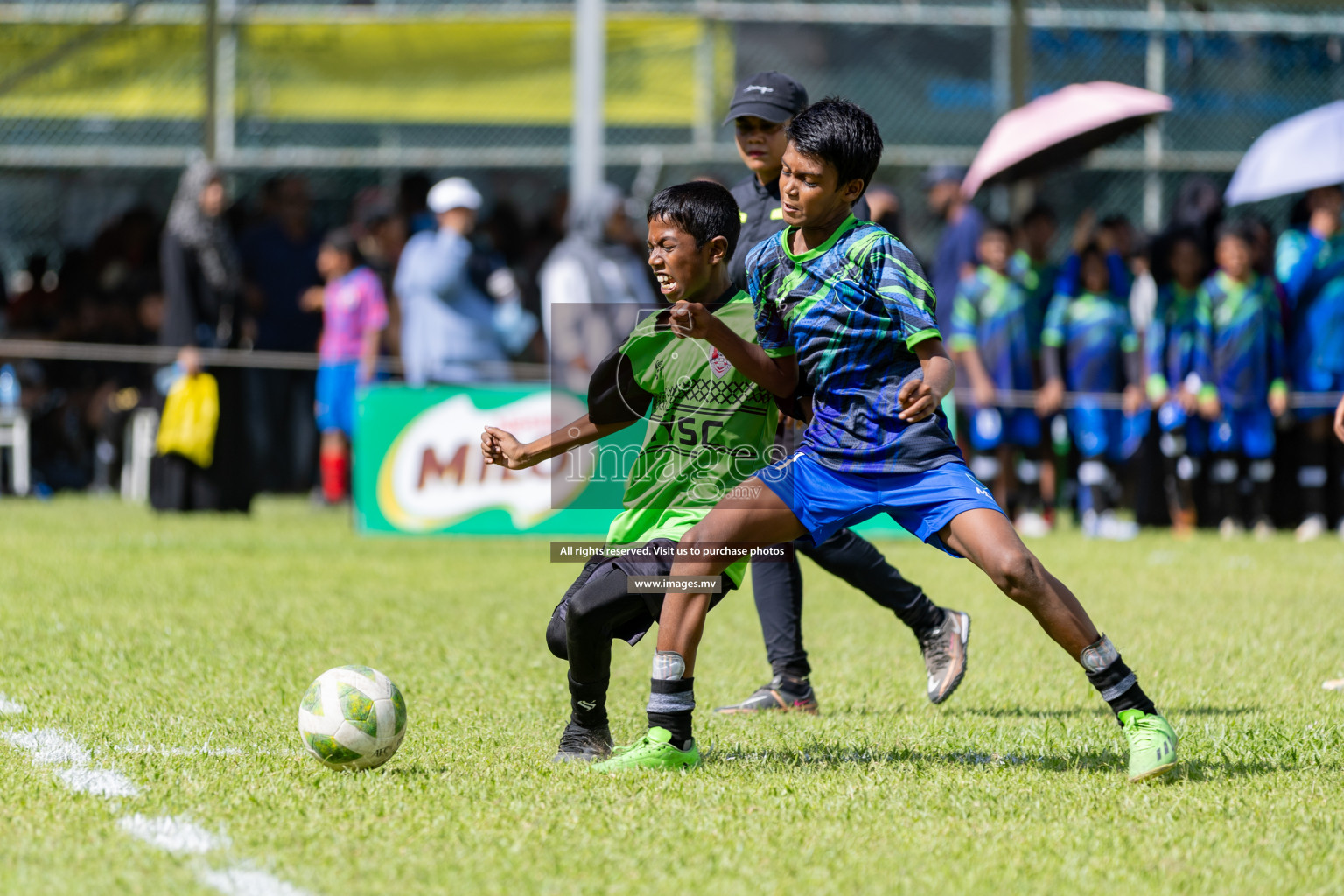 Day 1 of MILO Academy Championship 2023 (U12) was held in Henveiru Football Grounds, Male', Maldives, on Friday, 18th August 2023.