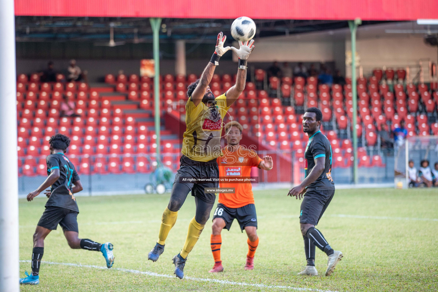 Eagles vs Foakaidhoo in Dhiraagu Dhivehi Premier League 2019/2020 held in Male', Maldives on 20th January 2020 Photos: Suadh Abdul Sattar /images.mv