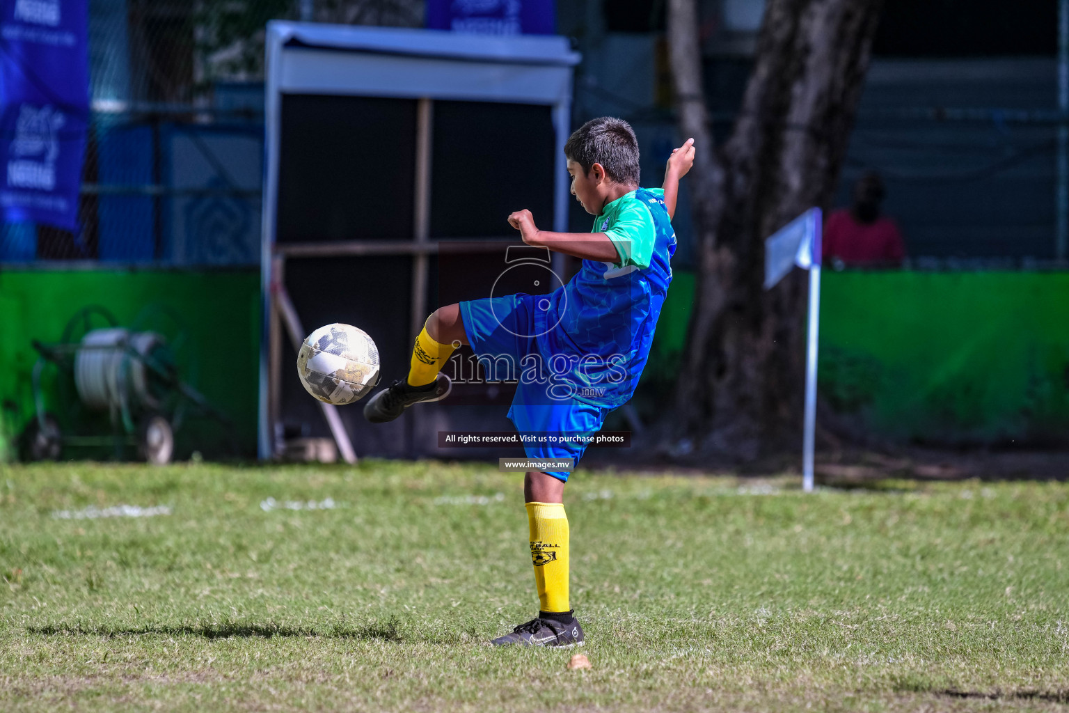 Day 2 of Milo Kids Football Fiesta 2022 was held in Male', Maldives on 20th October 2022. Photos: Nausham Waheed/ images.mv