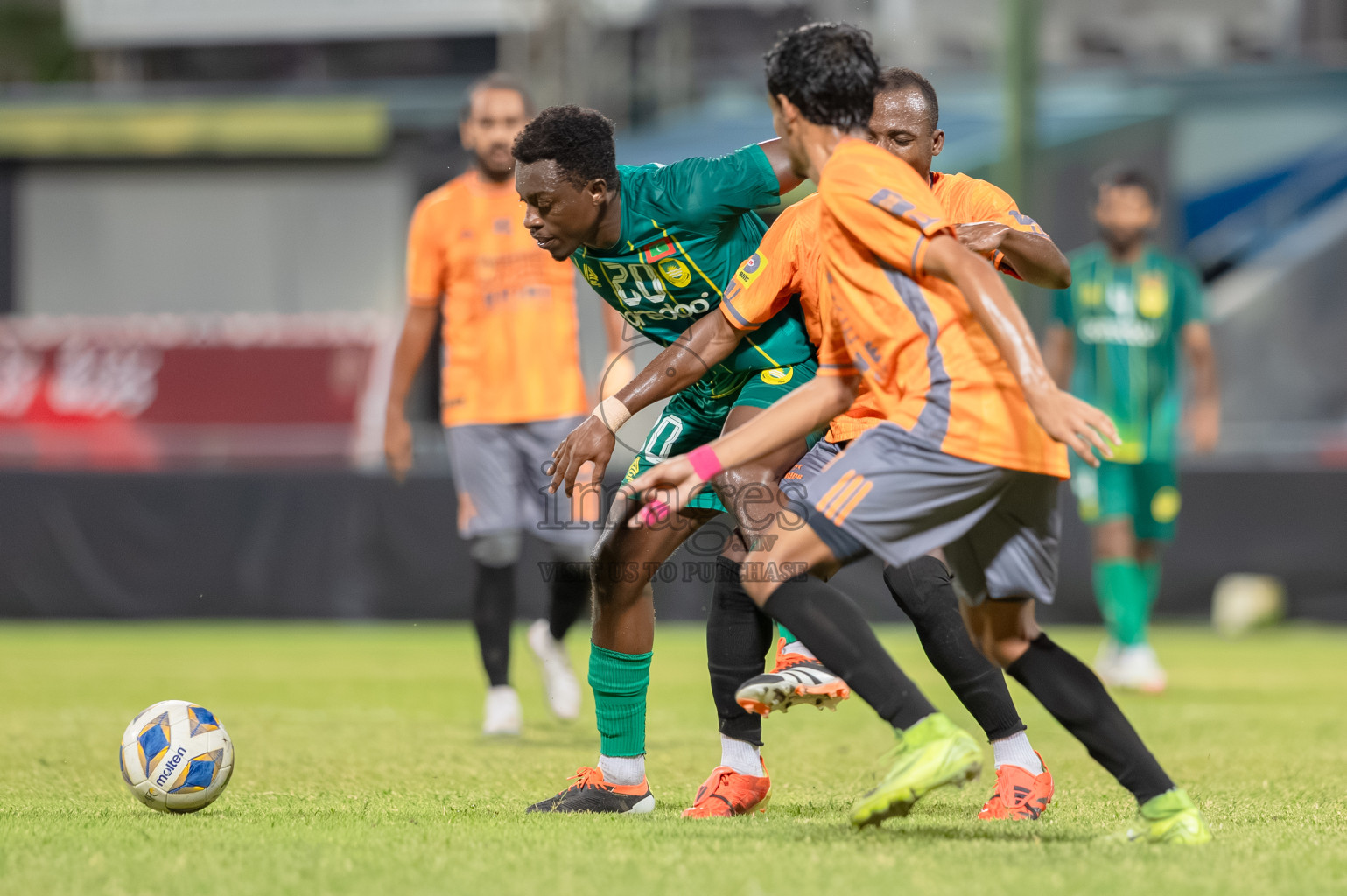 Charity Shield Match between Maziya Sports and Recreation Club and Club Eagles held in National Football Stadium, Male', Maldives Photos: Abdulla Abeedh / Images.mv