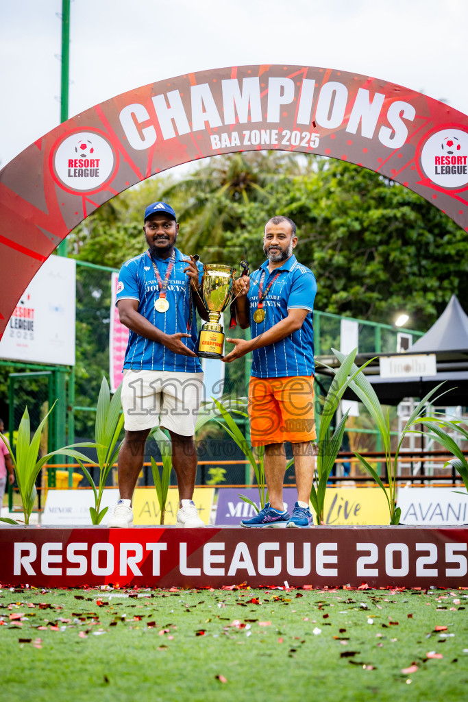 Anantara vs Finolhu in Final of Resort League 2025 (Baa Zone) was held on Friday, 18th July 2025 in Avani+ Fares Maldives Resort, Baa Atoll, Maldives. Photos: Nausham Waheed  / images.mv