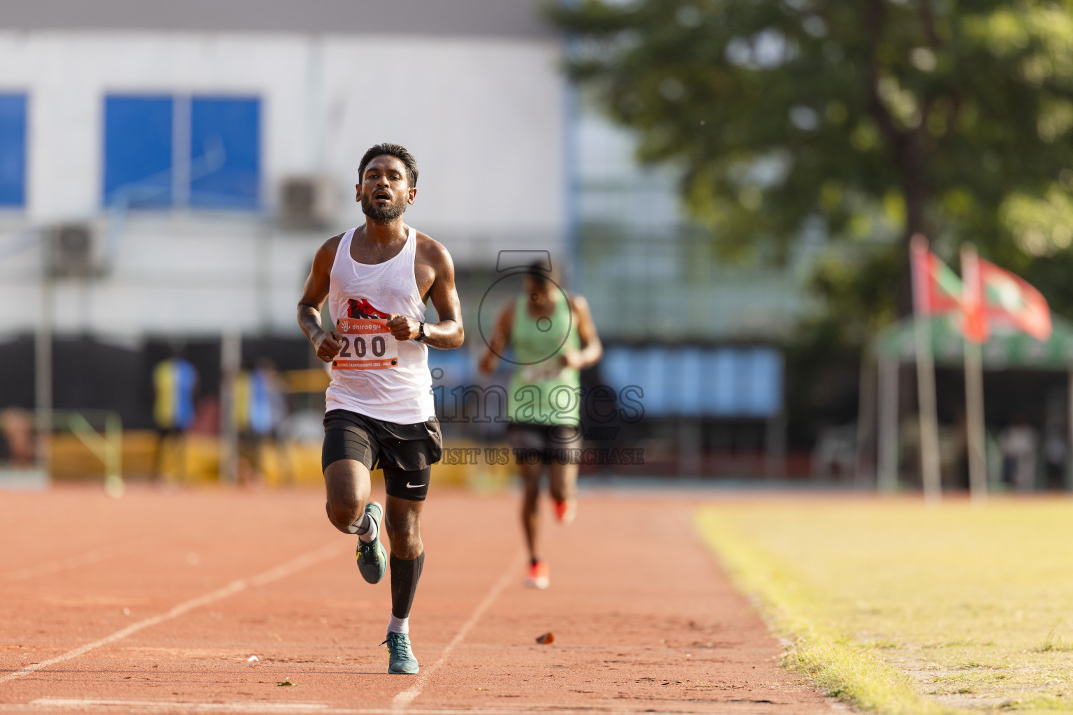 Day 1 of National Athletics Championship 2025 was held at Ekuveni Running Ground in Male', Maldives on Thursday, 14th August 2025. Photos: Hasni / images.mv