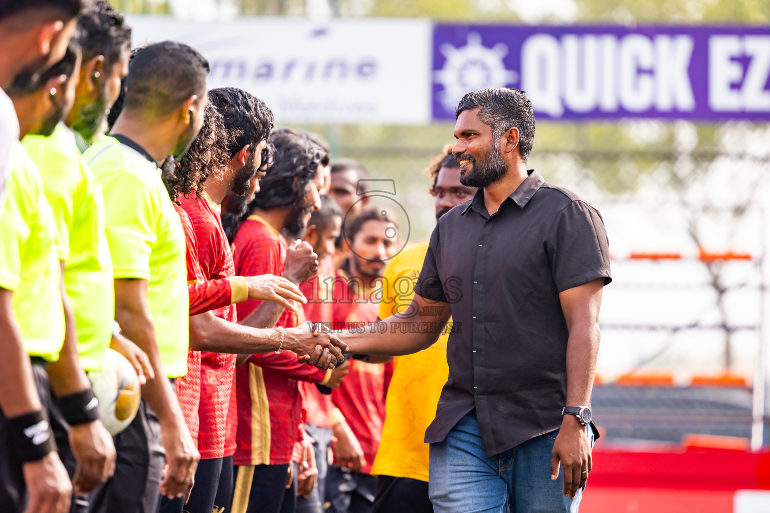 K Dhiffushi vs K Maafushi in Day 15 of Golden Futsal Challenge 2025 was held on Sunday, 19th January 2025, in Hulhumale', Maldives. Photos: Nausham Waheed / images.mv