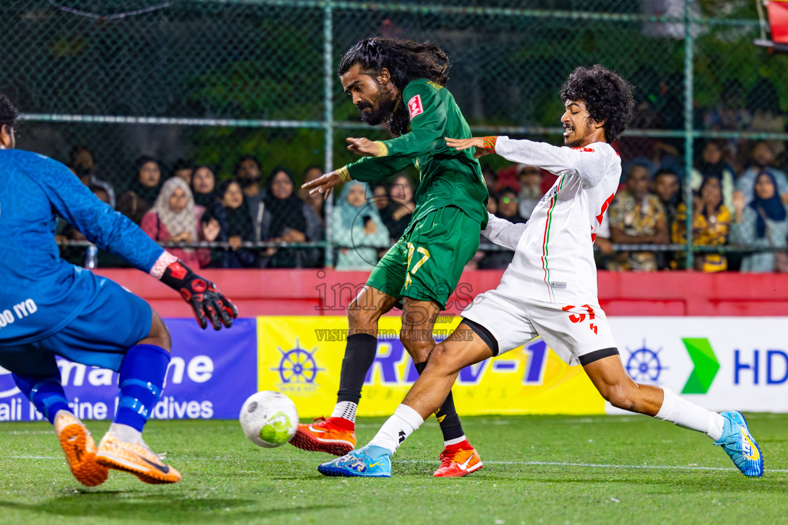 Th Thimarafushi vs L Isdhoo on Day 35 of Golden Futsal Challenge 2024 was held on Tuesday, 20th February 2024, in Hulhumale', Maldives
Photos: Mohamed Mahfooz Moosa, / images.mv