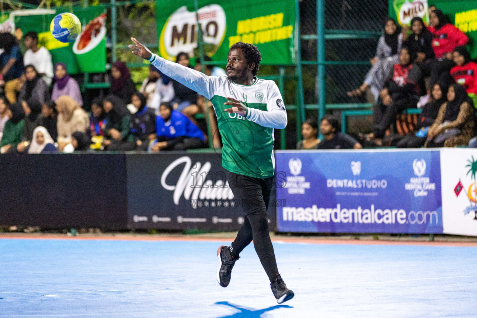 Day 19 of 10th National Handball Tournament 2023, held in Handball ground, Male', Maldives on Tuesday, 19th December 2023 Photos: Nausham Waheed/ Images.mv