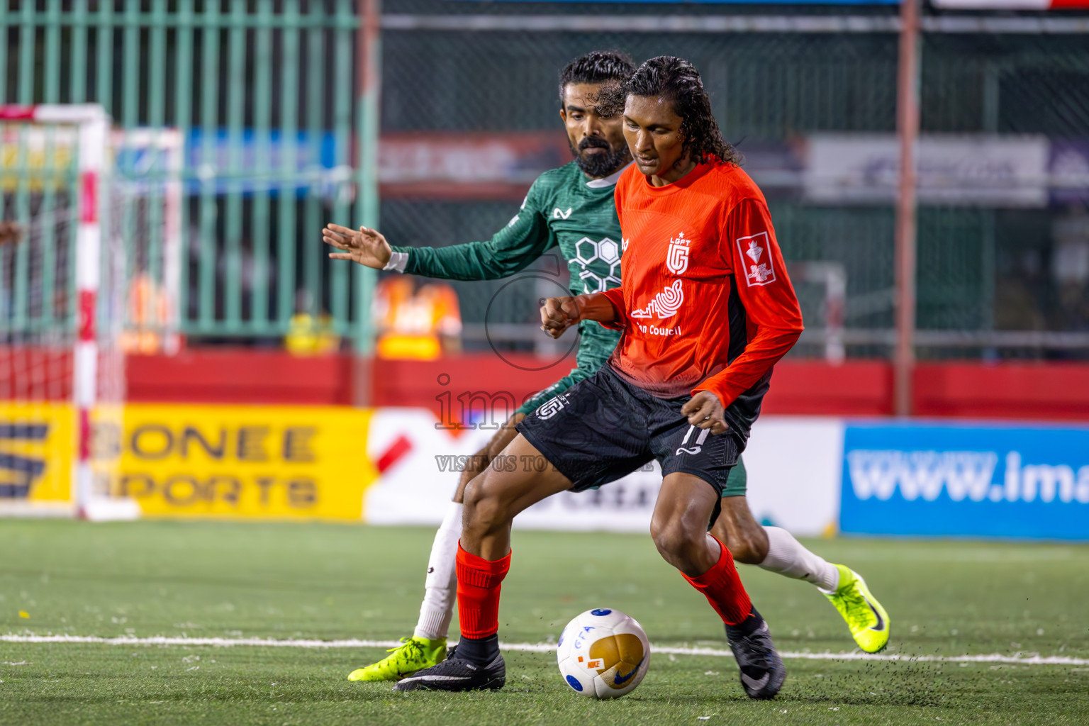 L Gan vs Th Thimarafushi in Zone Round on Day 30 of Golden Futsal Challenge 2025 was held on Monday , 3rd February 2025, in Hulhumale', Maldives.
Photos: Ismail Thoriq / images.mv