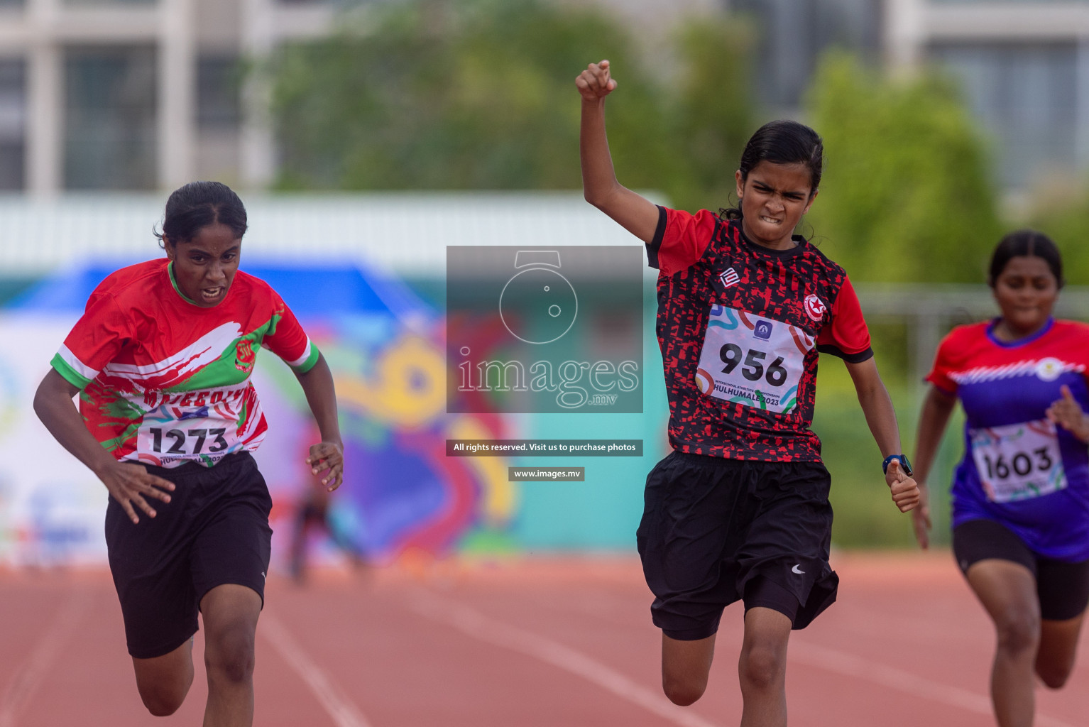 Day two of Inter School Athletics Championship 2023 was held at Hulhumale' Running Track at Hulhumale', Maldives on Sunday, 15th May 2023. Photos: Shuu/ Images.mv