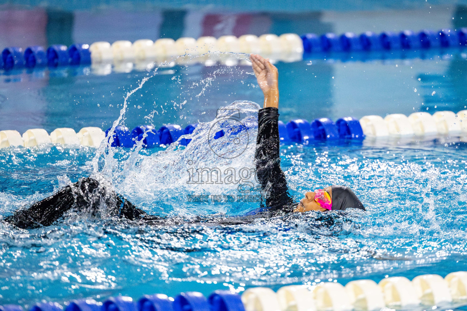 Day 4 of BML 5th National Swimming Kids Festival 2024 held in Hulhumale', Maldives on Thursday, 21st November 2024. Photos: Nausham Waheed / images.mv