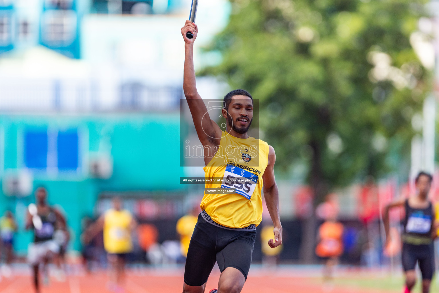 Day 3 of National Athletics Championship 2023 was held in Ekuveni Track at Male', Maldives on Saturday, 25th November 2023. Photos: Nausham Waheed / images.mv