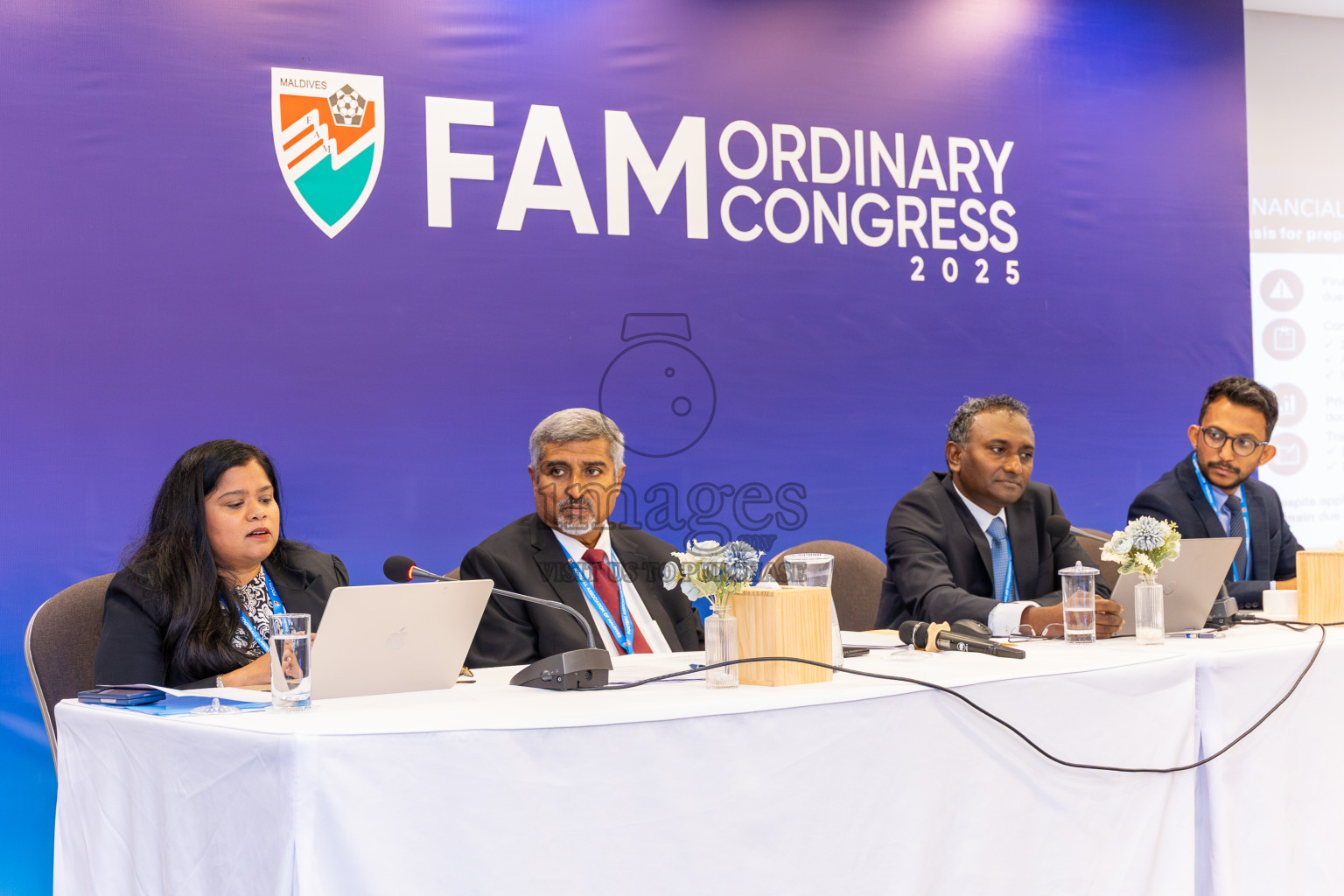 FAM Ordinary Congress 2025 was held on Friday, 27th June 2025, at Meerumaa in Male', Maldives
Photos: Ismail Thoriq / images.mv