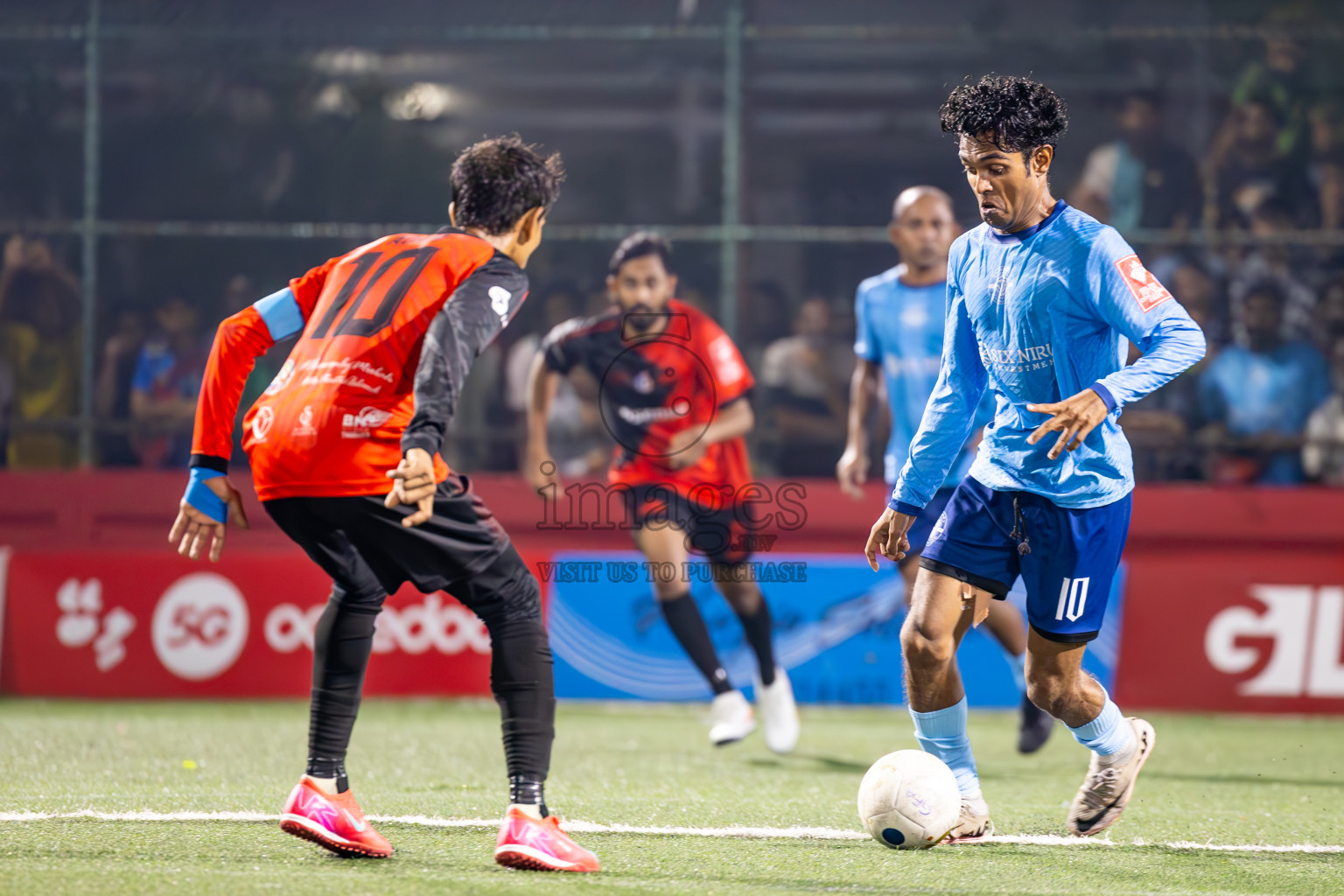 M Dhiggaru vs M Muli in Meemu Atoll Finals in Day 25 of Golden Futsal Challenge 2025 was held on Wednesday , 28th January 2025, in Hulhumale', Maldives. Photos: Ismail Thoriq / images.mv