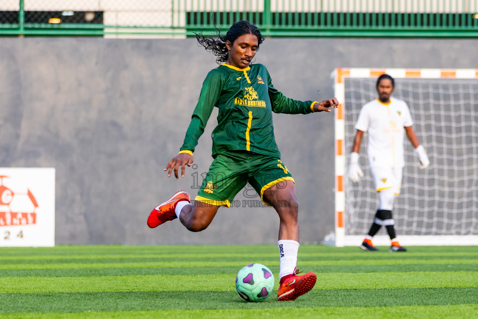 Squadra vs Rock Z in Day 8 of BG Futsal Challenge 2024 was held on Tuesday, 19th March 2024, in Male', Maldives Photos: Nausham Waheed / images.mv