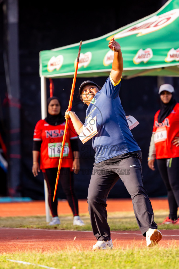 Day 2 of National Athletics Championship 2025 was held at Ekuveni Running Ground in Male', Maldives on Friday, 15th August 2025. Photos: Nausham Waheed  / images.mv