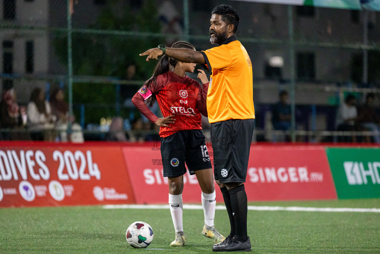 Youth RC vs STELCO Club in Eighteen Thirty 2024 held in Rehendi Futsal Ground, Hulhumale', Maldives on Wednesday, 11th September 2024.
Photos: Suaadhu Abdul Sattar / images.mv