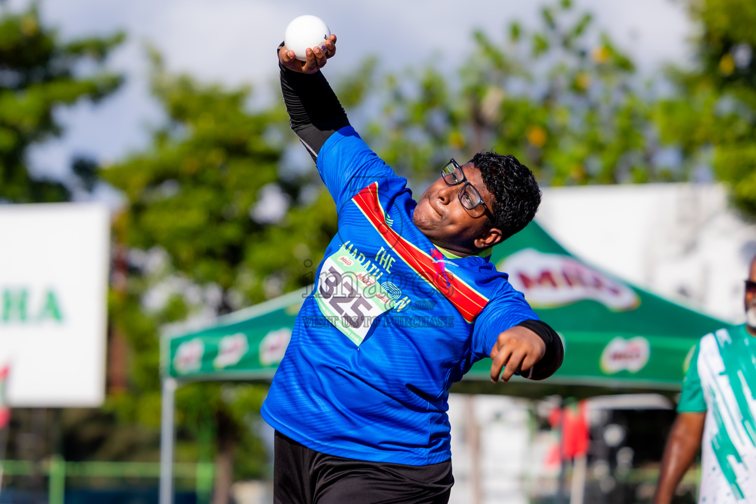 Day 2 of 12th Milo Association Championships was held in Ekuveni Track at Male', Maldives on Friday, 25th April 2025. Photos: Nausham Waheed / images.mv