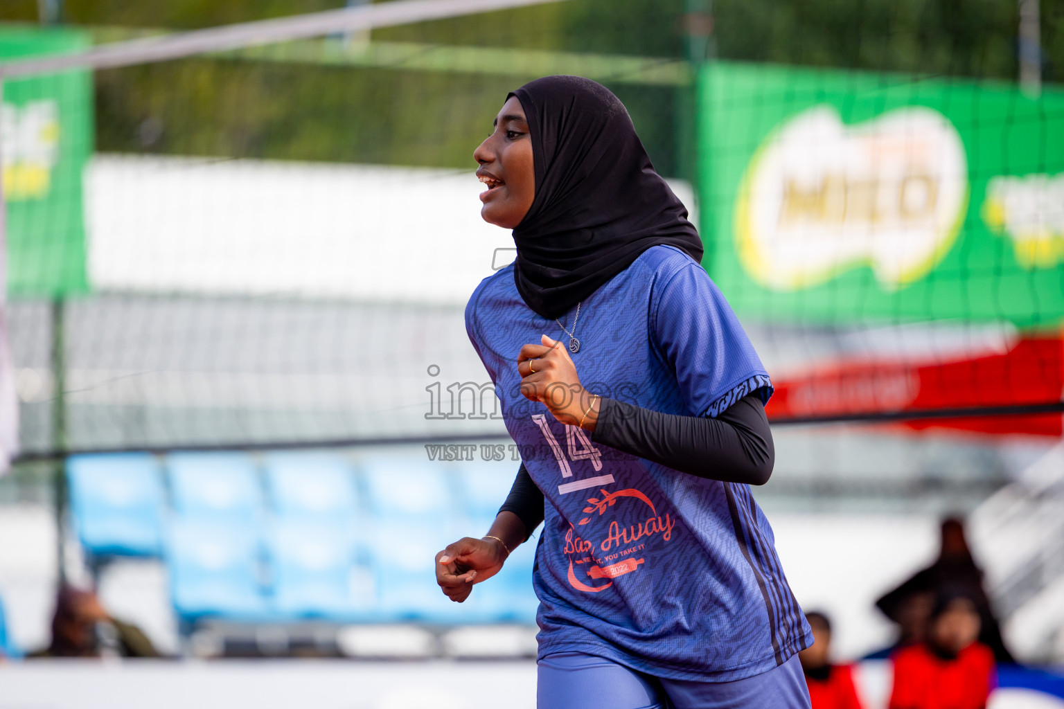 Villingili Z Jamiyya vs Club Volleyball in the Finals of Milo National Junior Volleyball Championship 2025 Woman's Division was held on Sunday, 30th November 2025 at Ekuveni Turf Court Male', Maldives. Photos: Nausham Waheed / images.mv