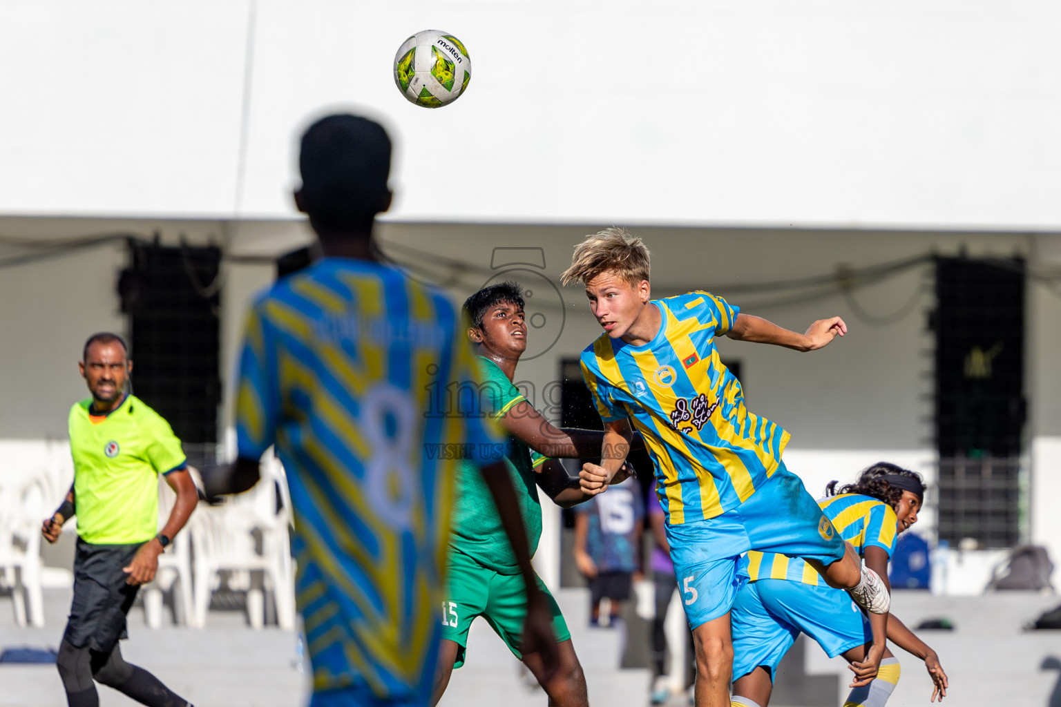 Day 4 of MILO Academy Championship 2024 (U-14) was held in Henveyru Stadium, Male', Maldives on Sunday, 3rd November 2024. 
Photos: Hassan Simah / Images.mv