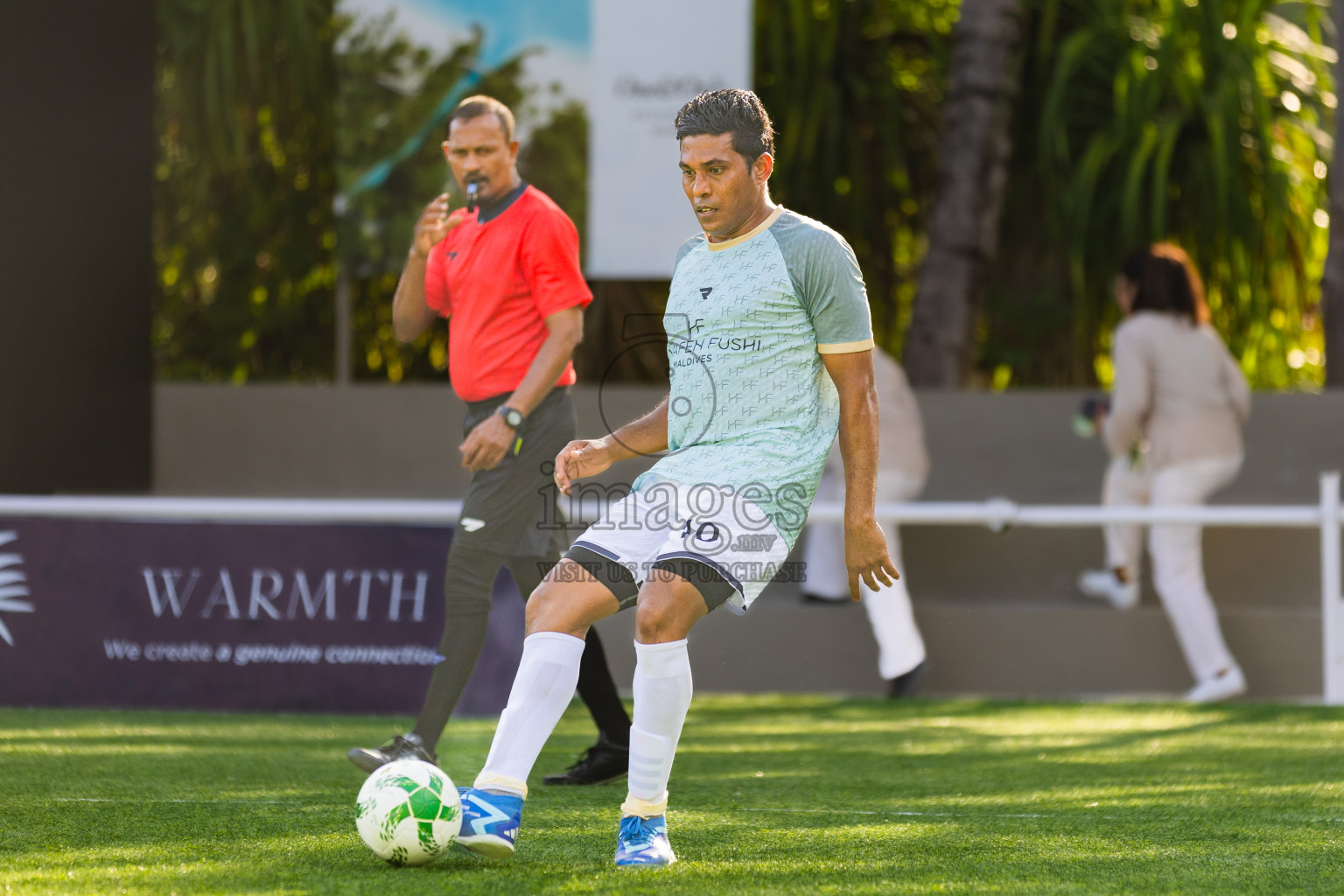 Joy Island vs Huvafen Fushi in Resort League 2025 (North Male Zone) day 14 was held on Tuesday, 16th September 2025 in One And Only Reethi Rah Maldives Resort, Photos: Areef Adam / images.mv