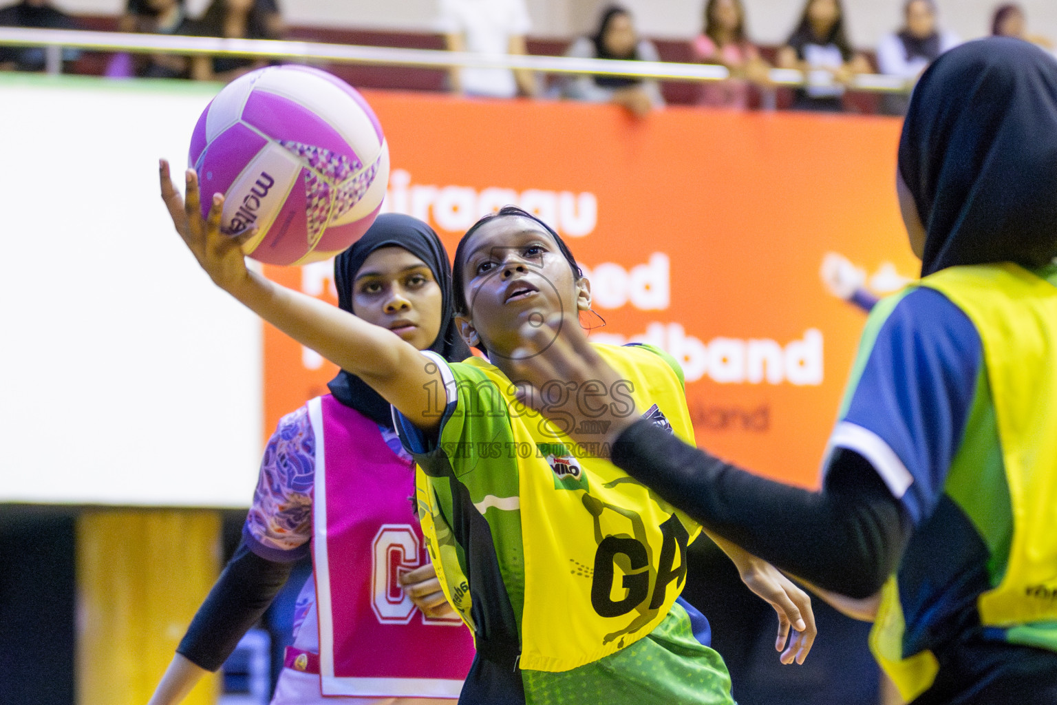 Day 3 of 25th MILO Netball Association Championship 2026 was held in Social Center Indoor Hall on Monday, 18th May 2026. Photos: Areef Adam / images.mv