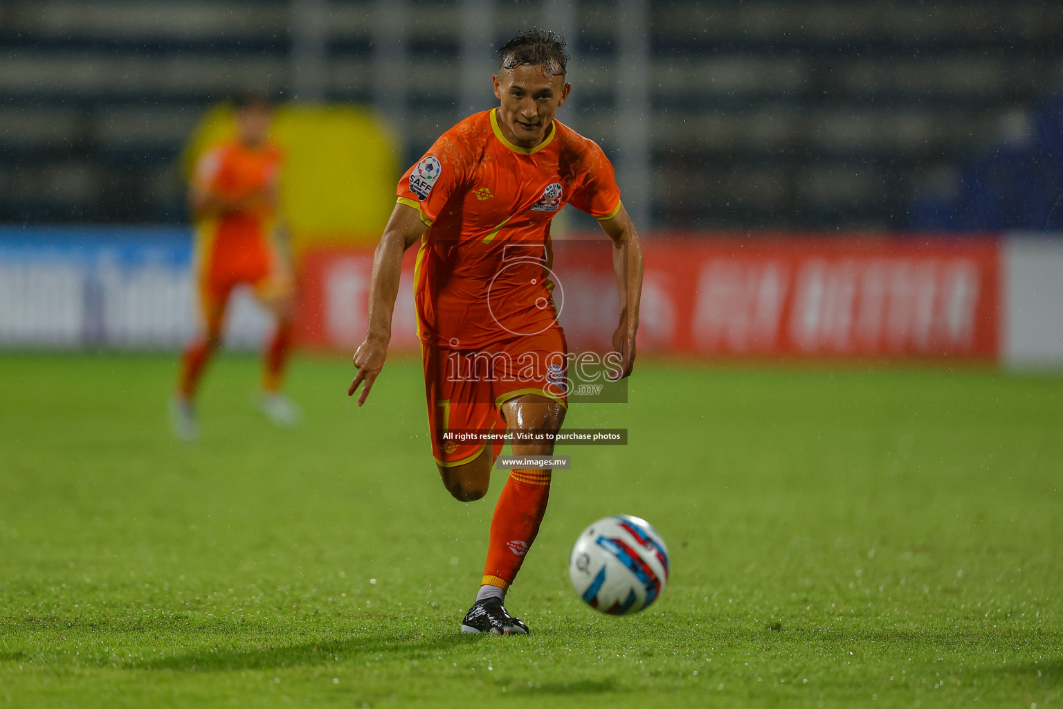 Bhutan vs Lebanon in SAFF Championship 2023 held in Sree Kanteerava Stadium, Bengaluru, India, on Sunday, 25th June 2023. Photos: Nausham Waheed, Hassan Simah / images.mv