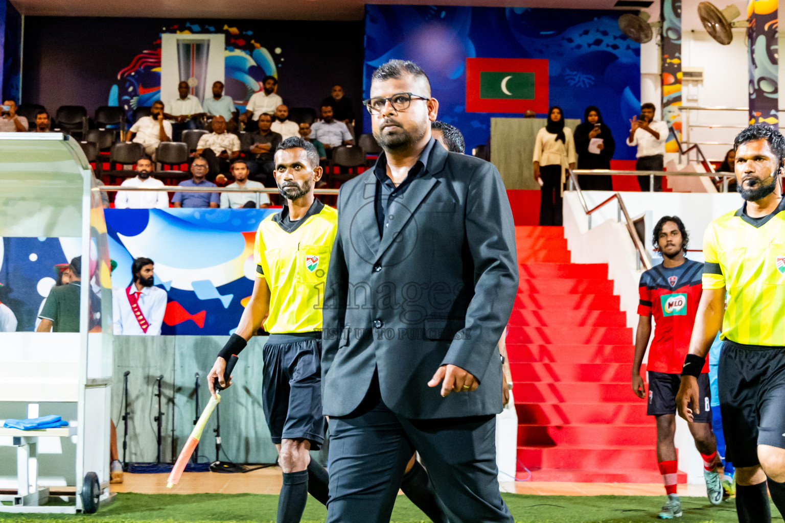 Super United Sports vs TC Sports Club in the Final of Under 19 Youth Championship 2024 was held at National Stadium in Male', Maldives on Monday, 1st July 2024. Photos: Nausham Waheed / images.mv