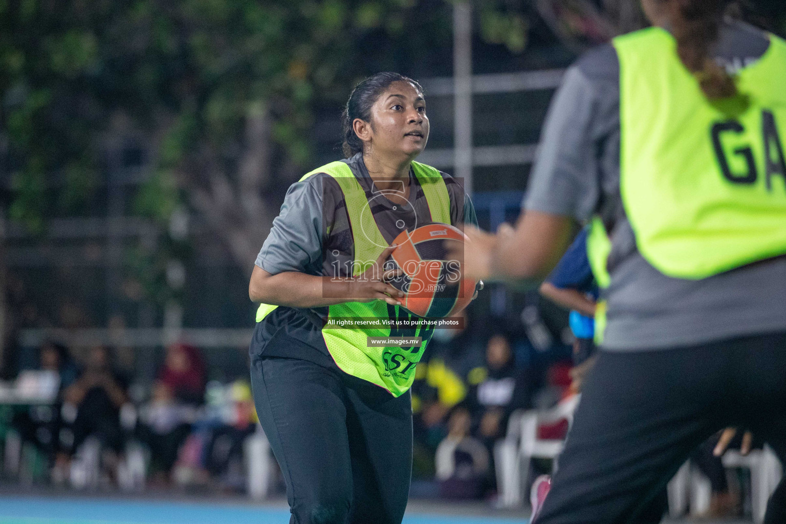 Day 6 of 20th Milo National Netball Tournament 2023, held in Synthetic Netball Court, Male', Maldives on 4th June 2023 Photos: Nausham Waheed/ Images.mv