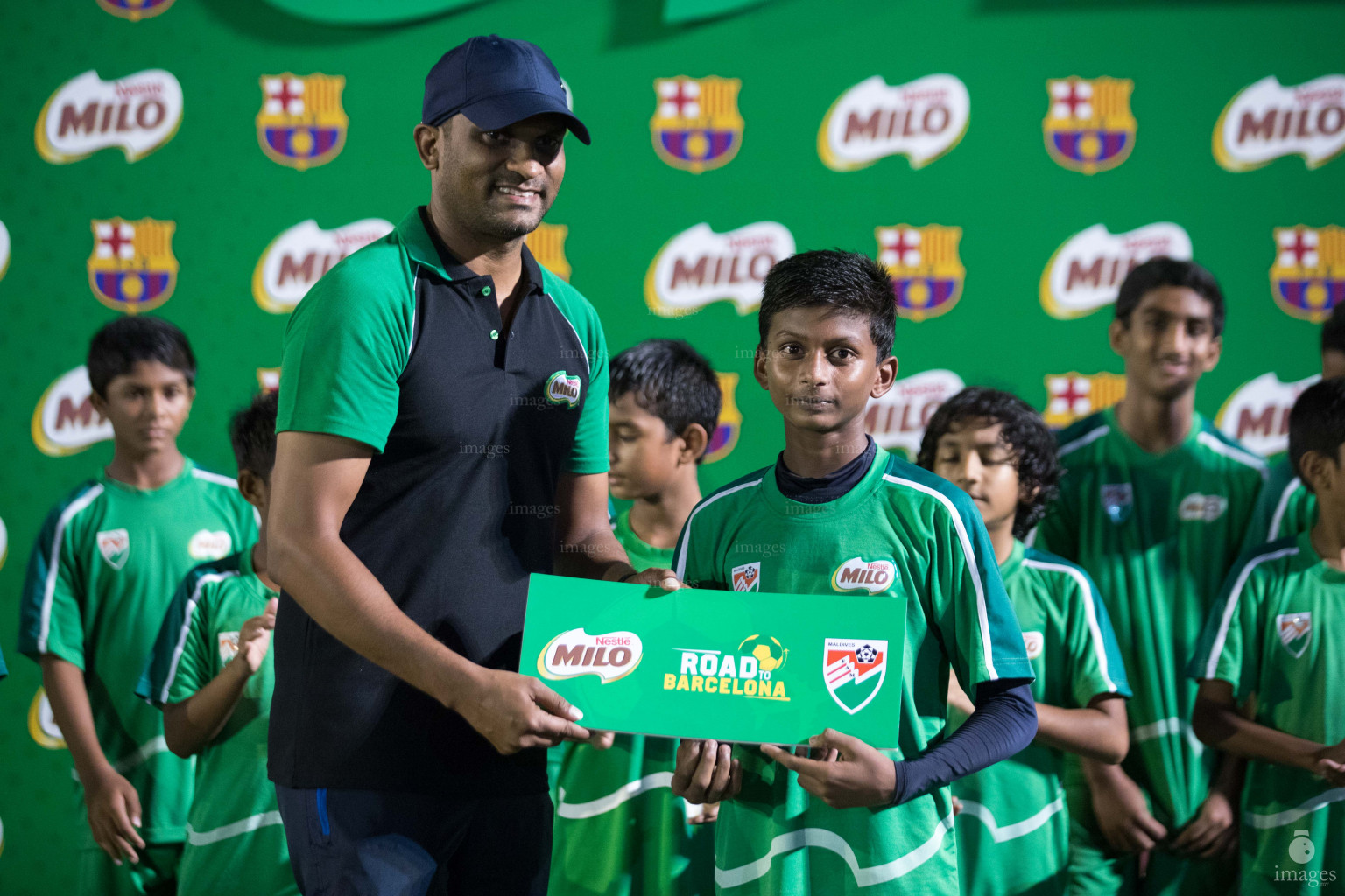 MILO Road To Barcelona (Selection Day 2) 2018 In Male' Maldives, October 10, Wednesday 2018 (Images.mv Photo/Suadh Abdul Sattar))