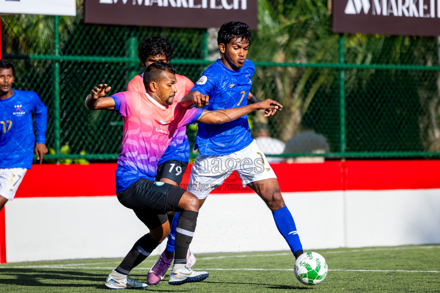 Kandima vs Niyama in Day 2 of Resort League 2025 (Dhaalu Zone) was held on Friday, 16th May 2025 in Niyama Private island, Dhaalu Atoll, Maldives. Photos: Nausham Waheed / images.mv