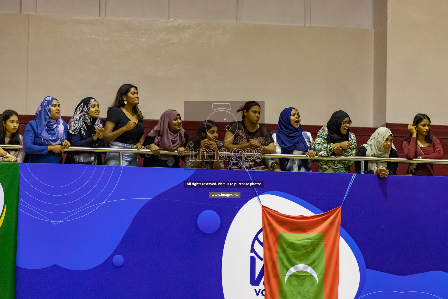 Lorenzo Sports Club vs Vyansa in the Milo National Netball Tournament 2022 on 18 July 2022, held in Social Center, Male', Maldives. Photographer: Shuu, Hassan Simah / Images.mv